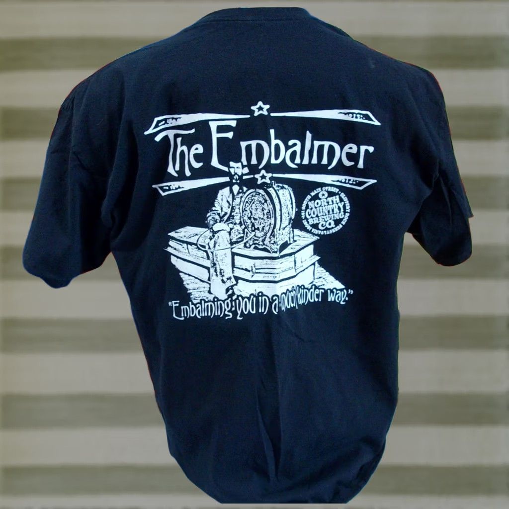 Gildan North Country Brewing Shirt Mens XL THE EMBALMER Beer Barleywine SLIPPERY ROCK t Size US XL / EU 56 / 4 - 1 Thumbnail