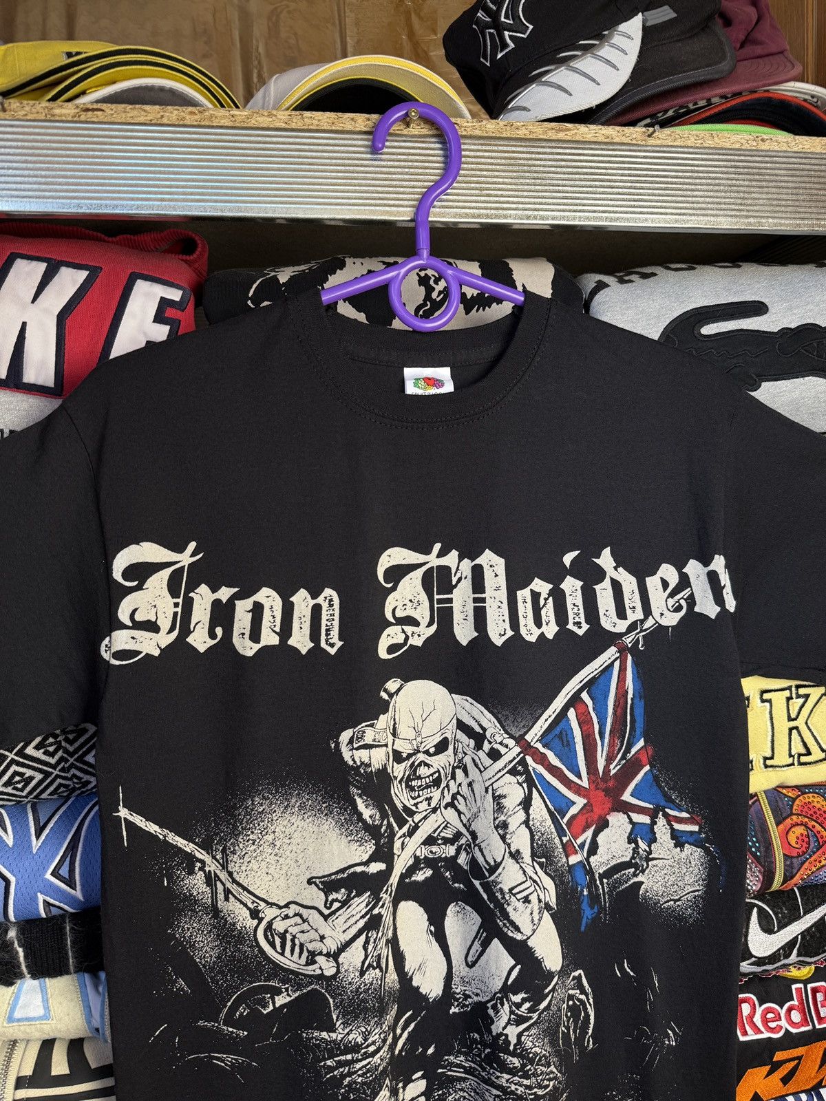 Band Tees Vintage Iron Maiden 2011 The Trooper Y2K Big Logo T-Shirt Size US S / EU 44-46 / 1 - 3 Thumbnail