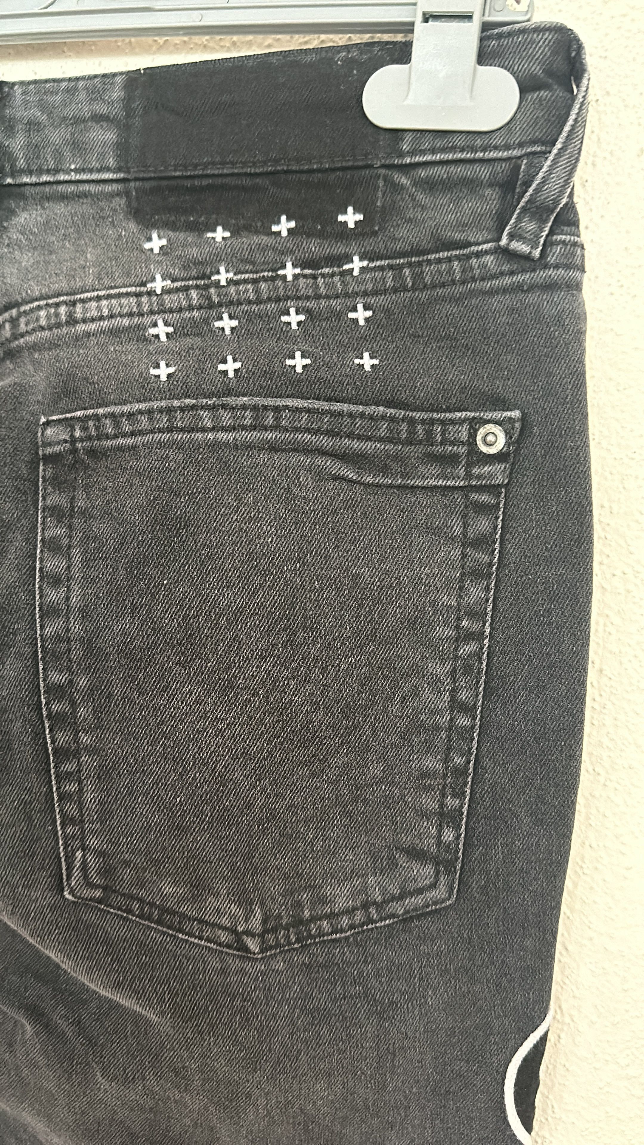 Ksubi Ksubi Van Winkle Roadhouse Black Patched Jean Size 30 Size US 30 / EU 46 - 8 Thumbnail