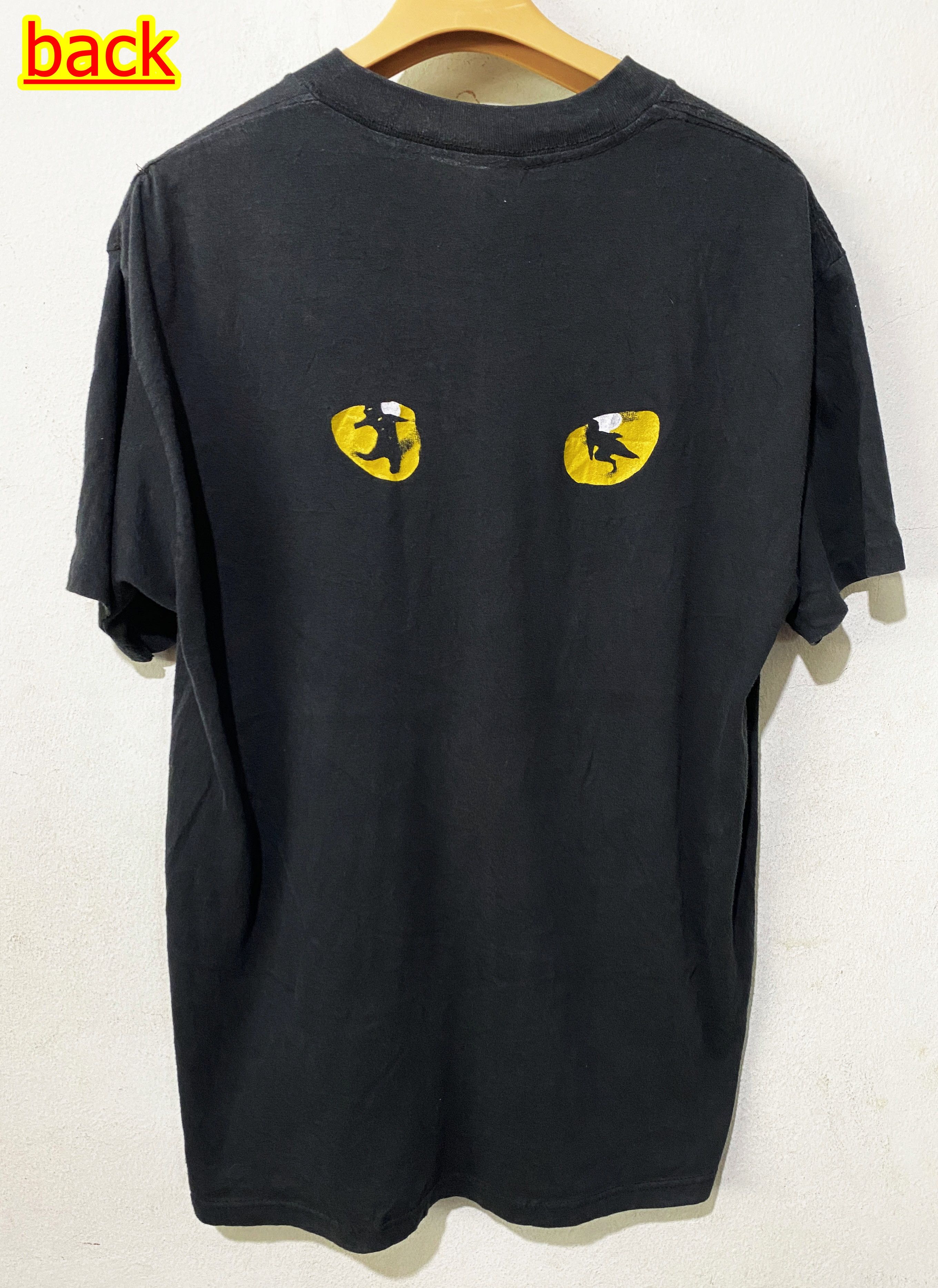 Vintage Vintage 80s Cats Andrew Lloyd Webber Shirt Size US M / EU 48-50 / 2 - 1 Thumbnail