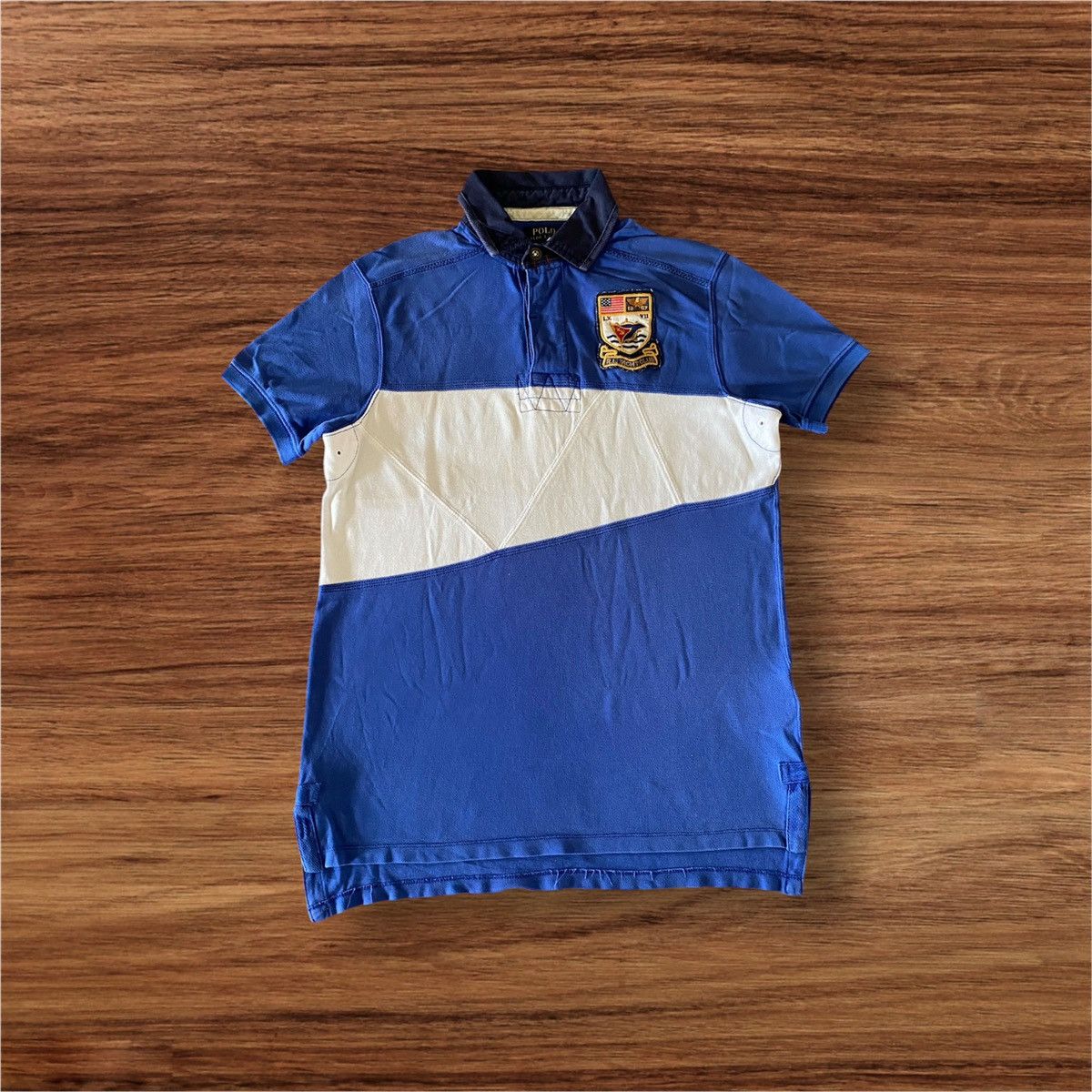 Polo Ralph Lauren 🔥🔥Polo Ralph Lauren Two Tone Color Polo Tee Size US S / EU 44-46 / 1 - 1 Thumbnail