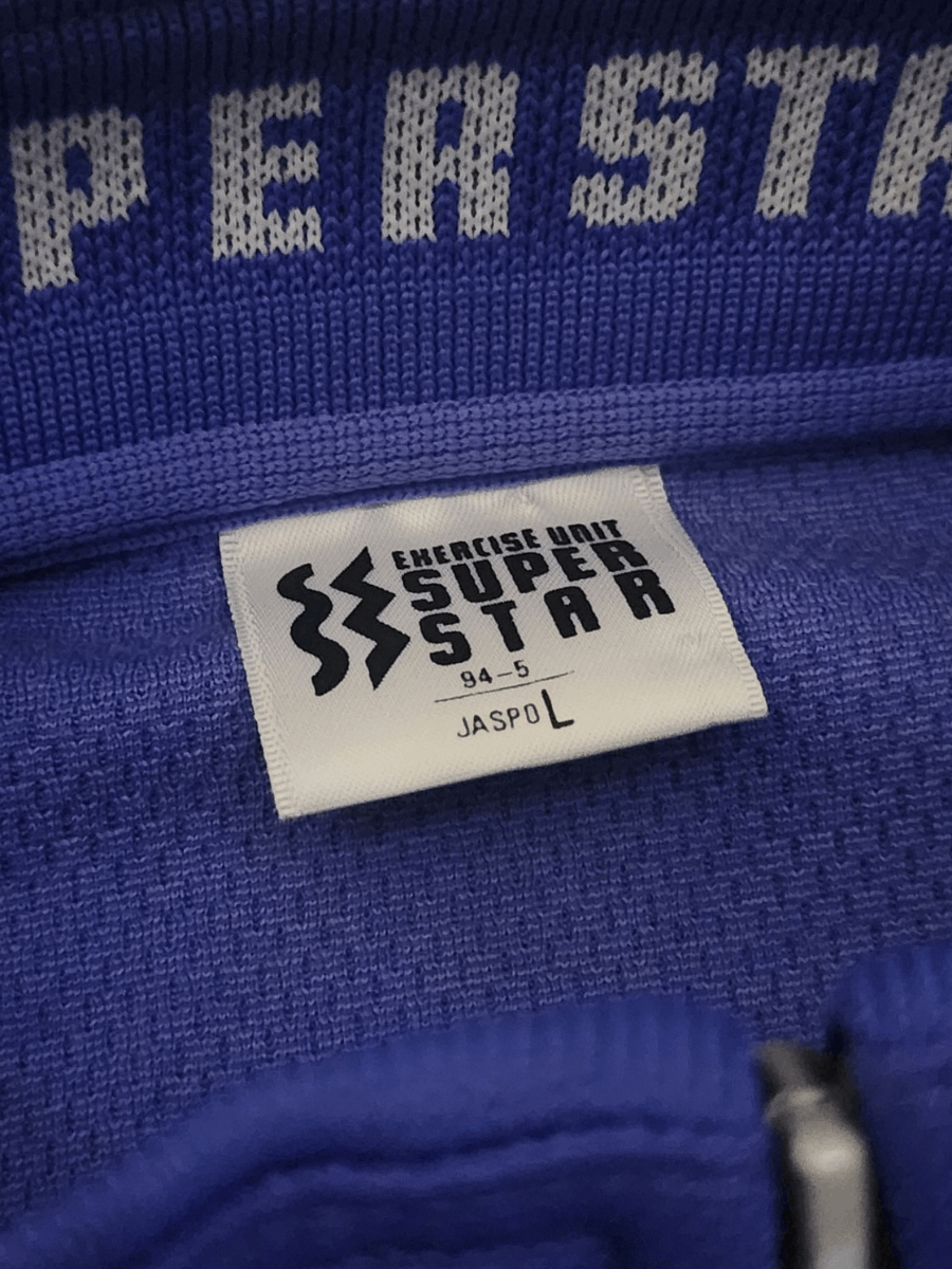 Mizuno 80s-90s Mizuno Super Star Exercise Unit Purple Neon Jacket Size S / US 4 / IT 40 - 6 Thumbnail