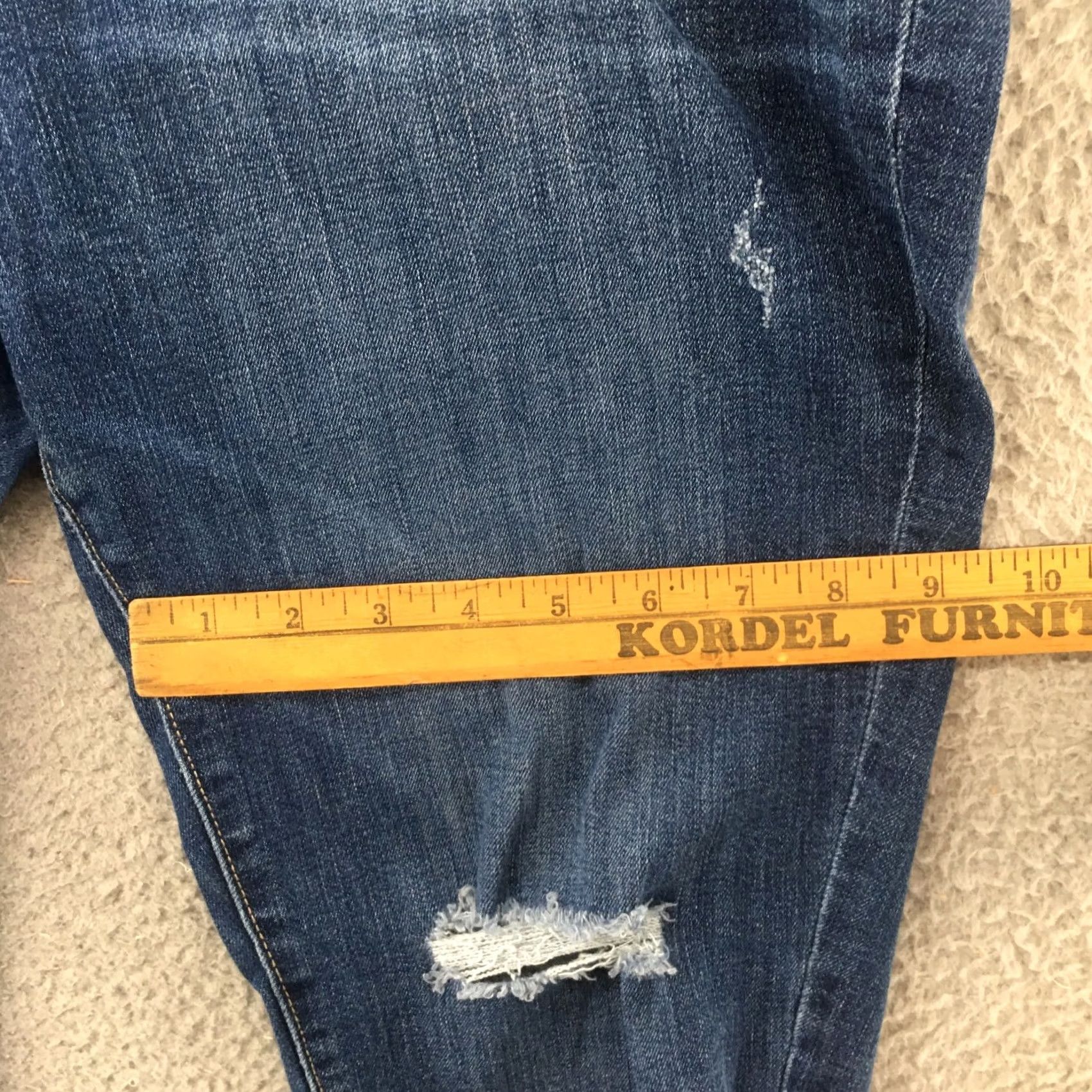 Banana Republic Banana Republic Jeans Jegging Womens 32/14 Blue Denim Distressed Casual Modern Classic Size 24" / US 00 / IT 34 - 6 Thumbnail