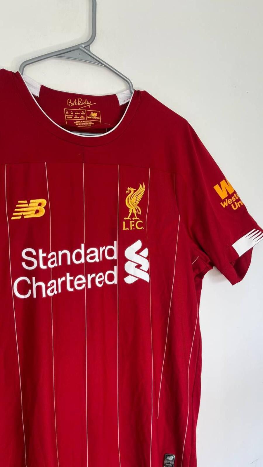 New Balance Liverpool FC 2020/21 Home Premier League Soccer Jersey Size US M / EU 48-50 / 2 - 1 Thumbnail
