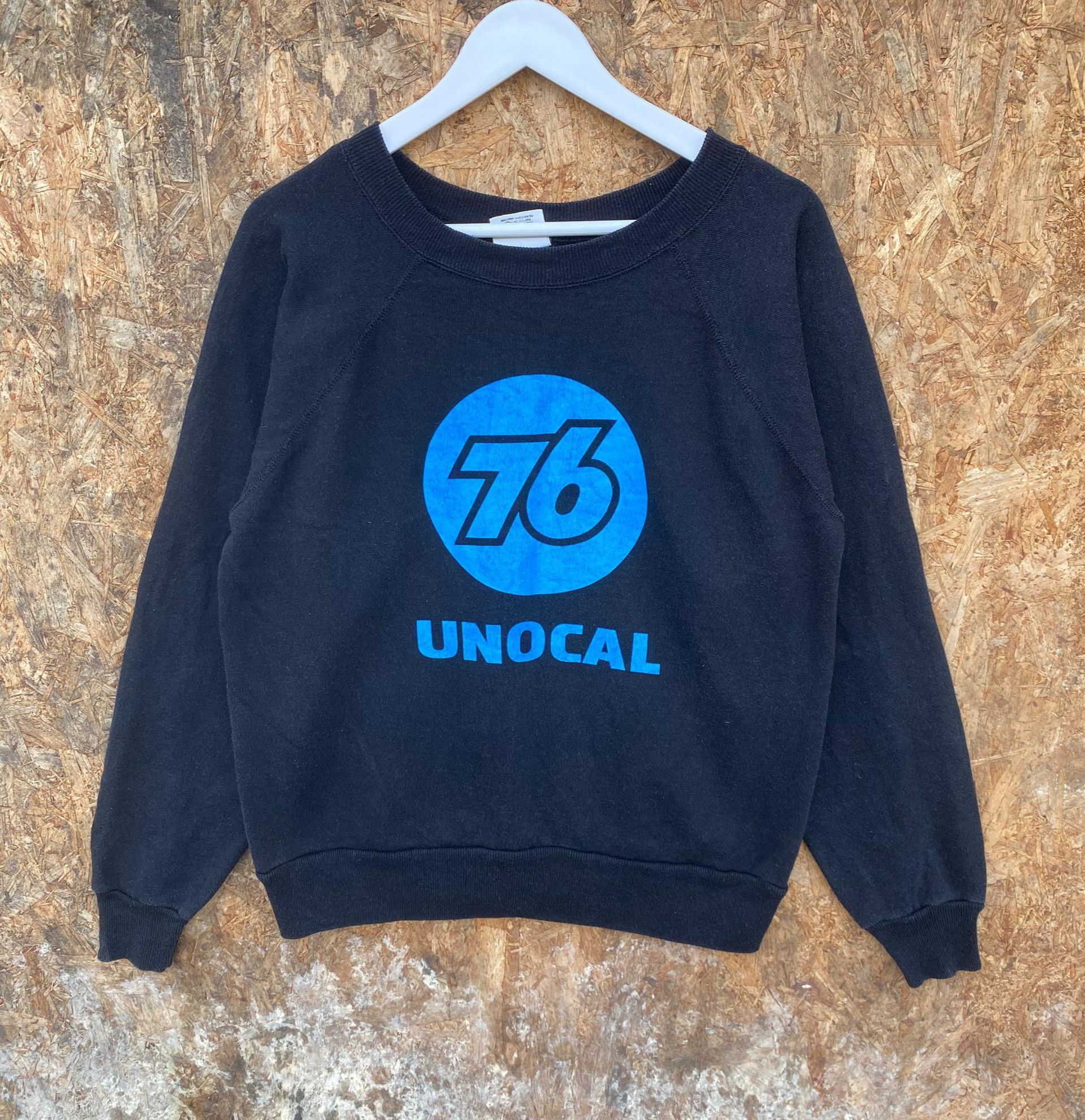 Hanes Vintage 90s 76 Unocal Motorcycles Racing Sweatshirt Size US M / EU 48-50 / 2 - 1 Thumbnail