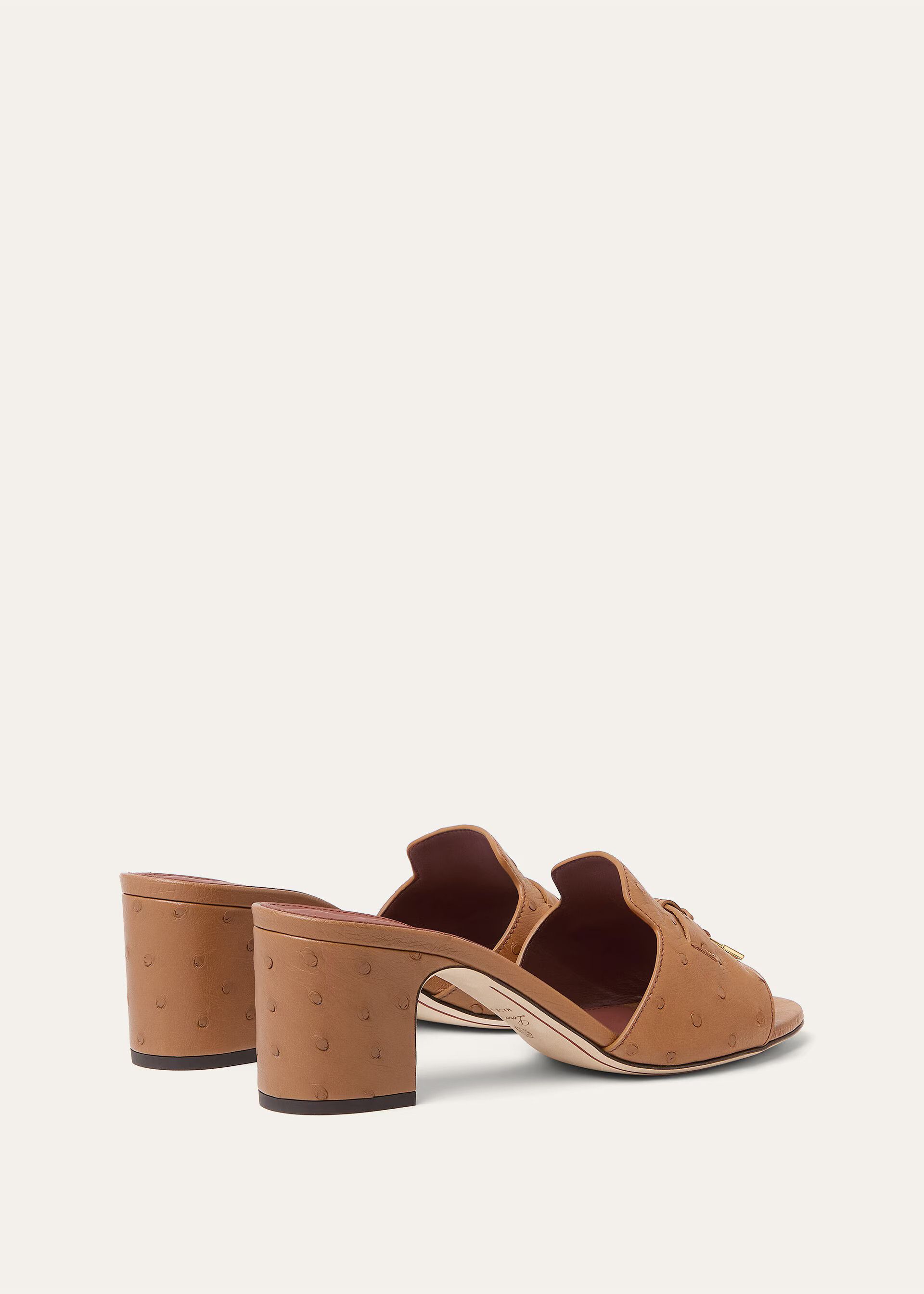 Loro Piana os11x0326 FAL0469 Summer Charms Sandals in Colour Vicuna Size US 10 / IT 40 - 4 Thumbnail