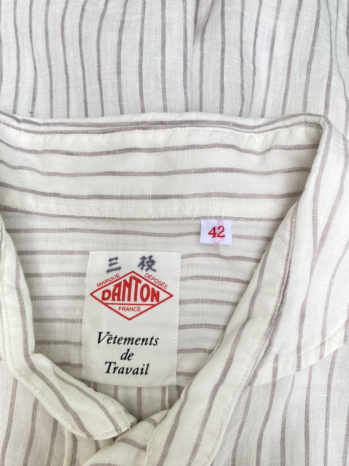 Danton Danton stripped polo shirt Size US M / EU 48-50 / 2 - 2 Thumbnail