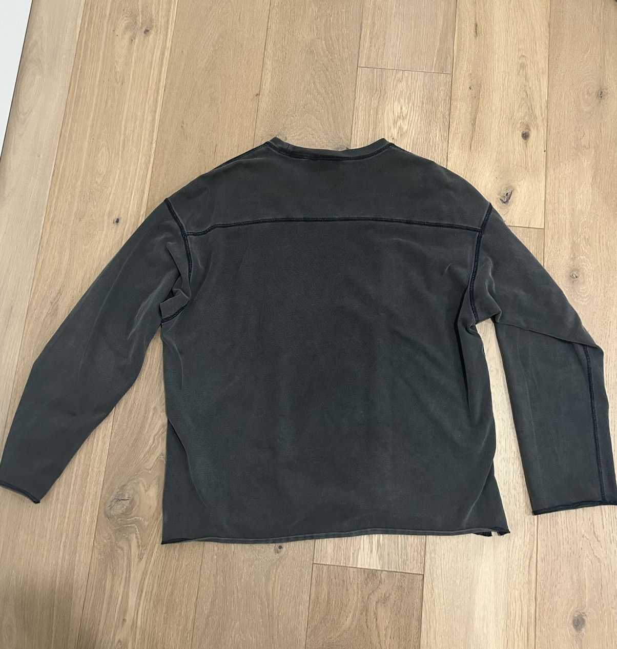 Stussy Stussy Cotton Football Pigment Dyed Crew Washed Black Size US L / EU 52-54 / 3 - 4 Thumbnail
