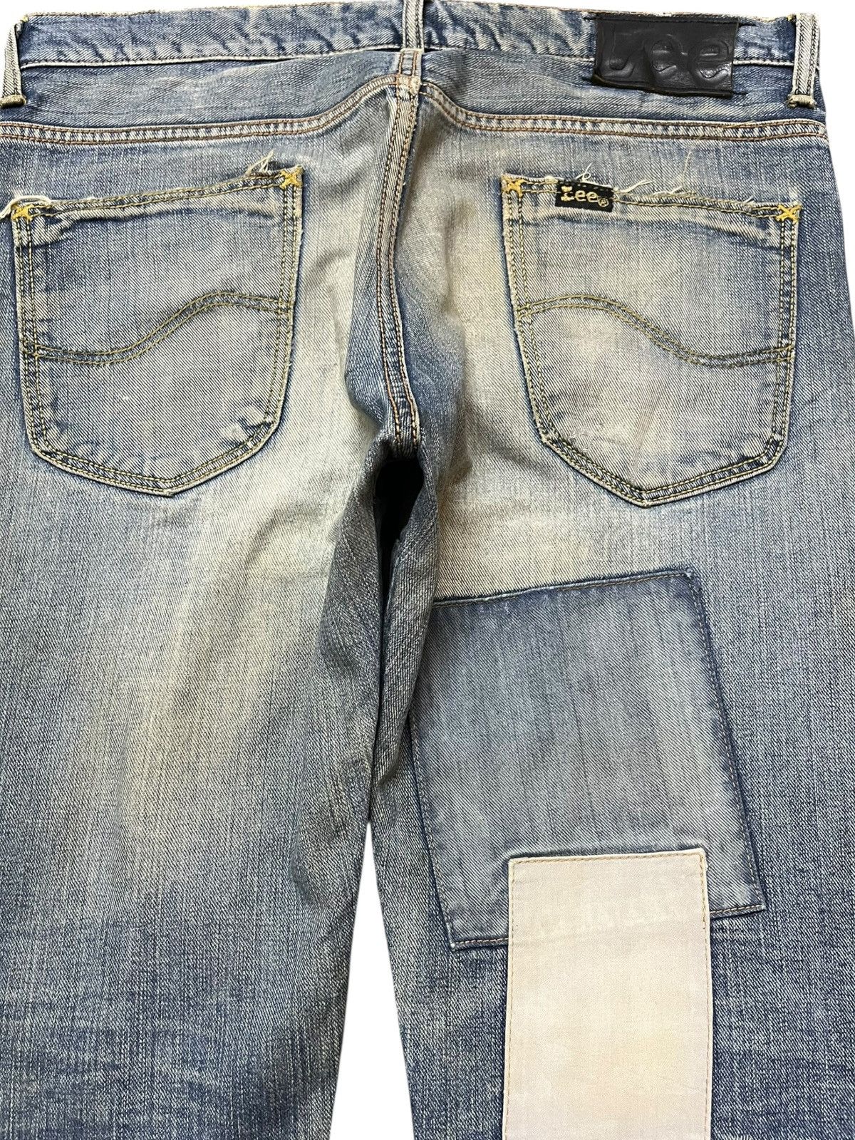 Lee Vintage Lee X TMT Selvedge Sashiko Boro Denim Size US 34 / EU 50 - 7 Thumbnail