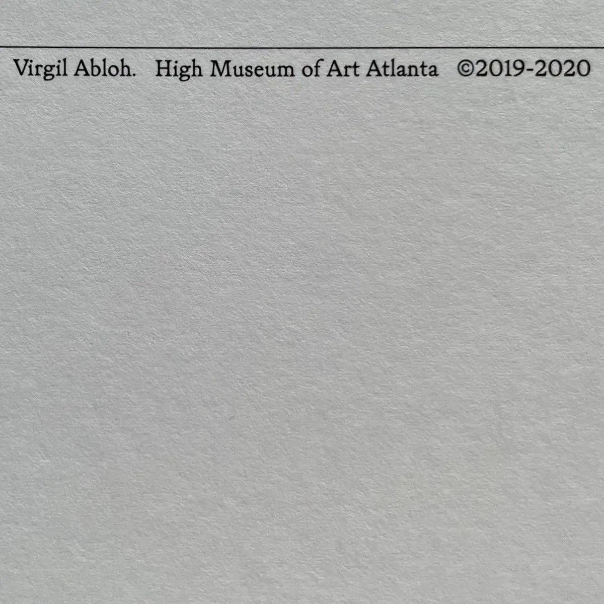 Virgil Abloh Virgil Abloh “Figures of Speech” Jet Poster Size ONE SIZE - 2 Thumbnail
