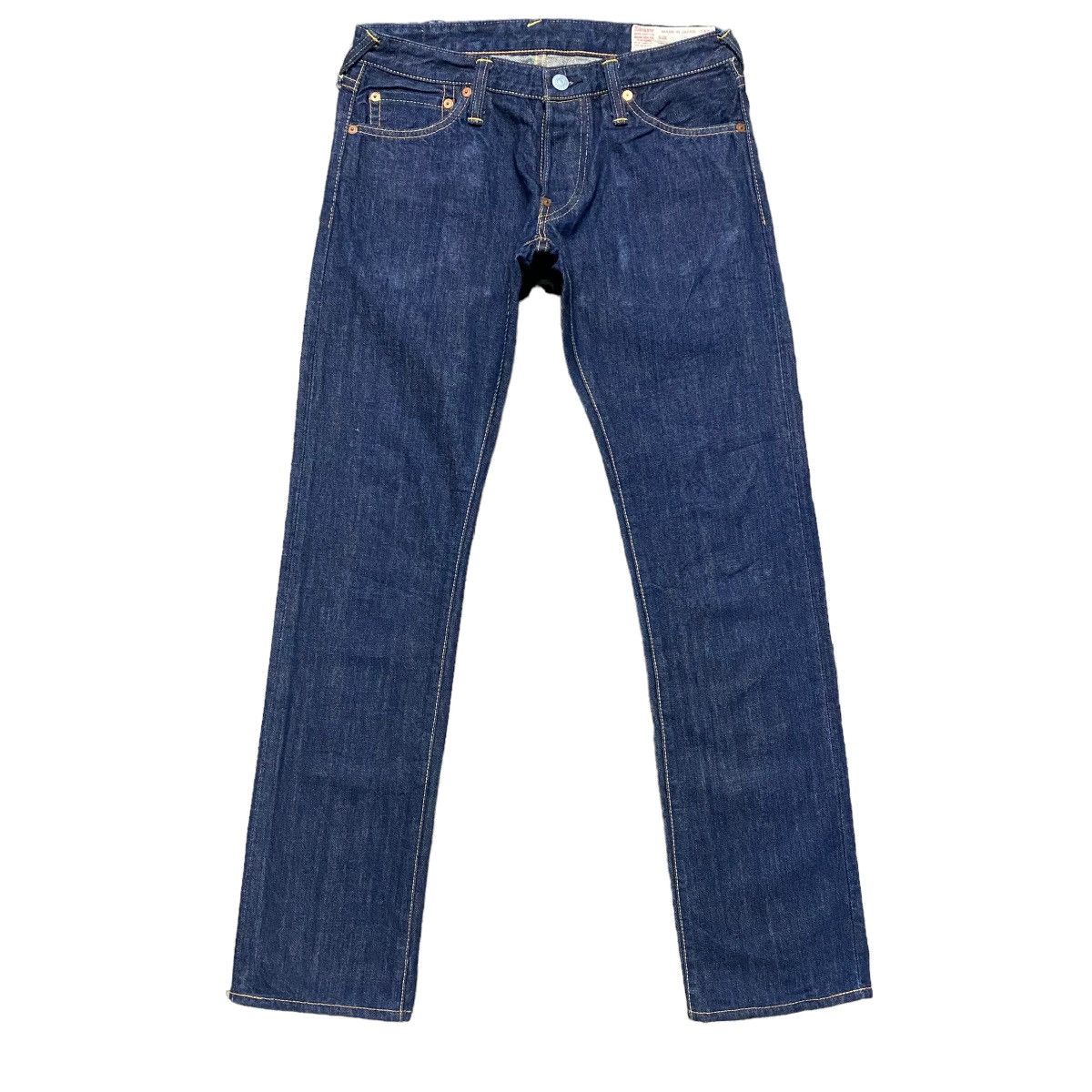 Evisu Rare🔥 Evisu Donna Denim Selvedge Painter Jeans Size 26" / US 2 / IT 38 - 2 Thumbnail