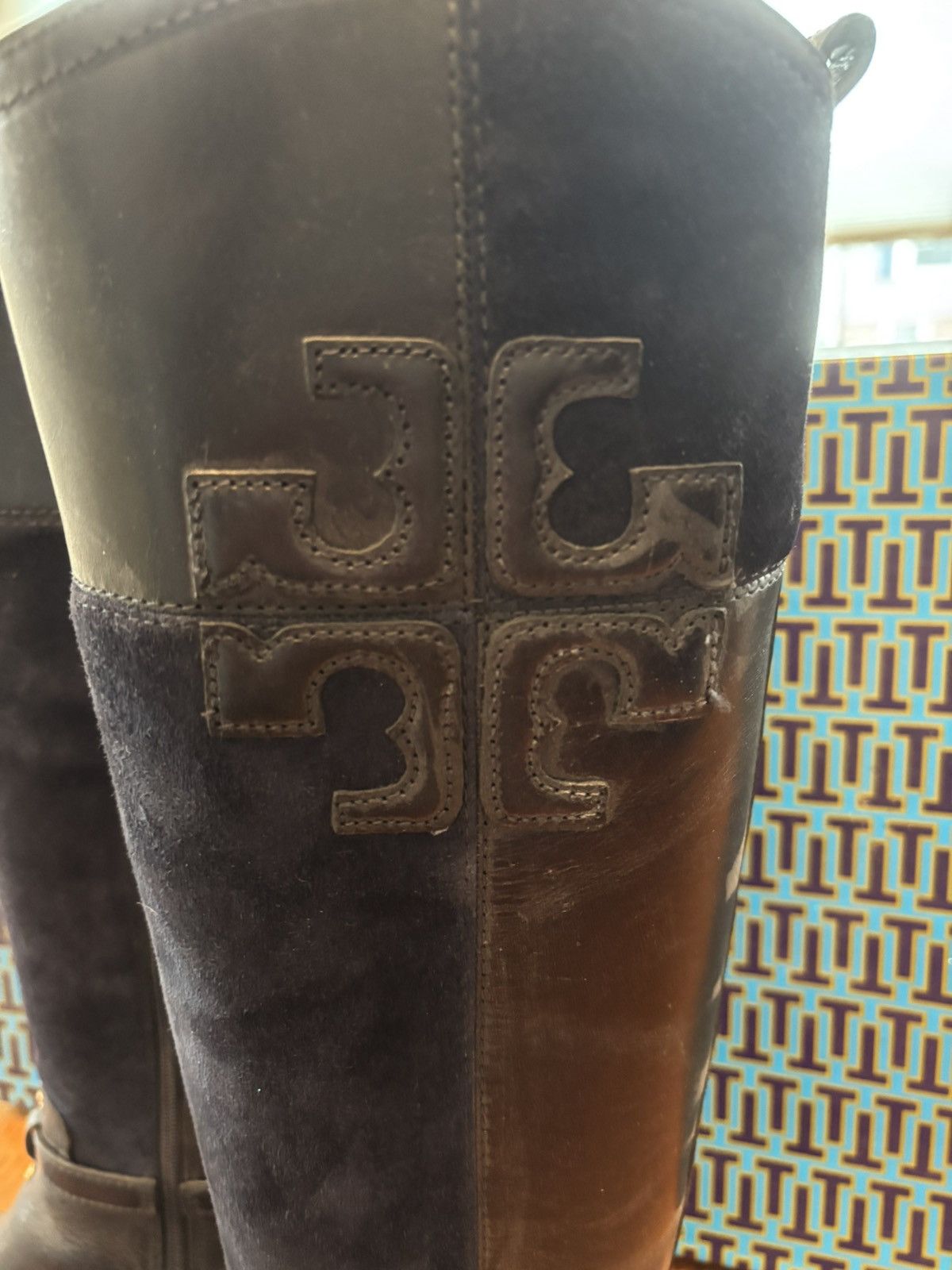 Tory Burch Tory Burch Lizzie 35mm Riding Boots Size US 5.5 / IT 35.5 - 2 Thumbnail