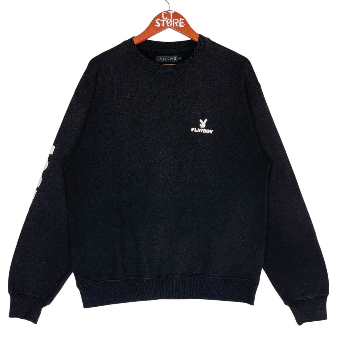 Playboy × Vintage Playboy Crewneck Sweatshirt Size M/L Size US M / EU 48-50 / 2 - 2 Thumbnail