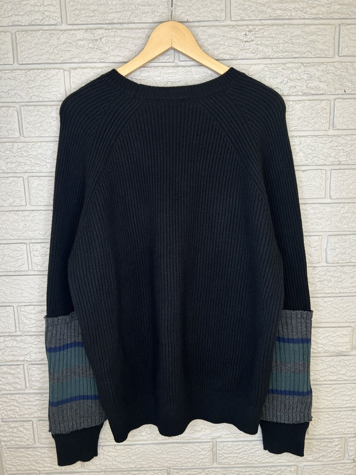 Diesel Diesel K Liff Rib Knit Wool Sweater Size US L / EU 52-54 / 3 - 4 Thumbnail