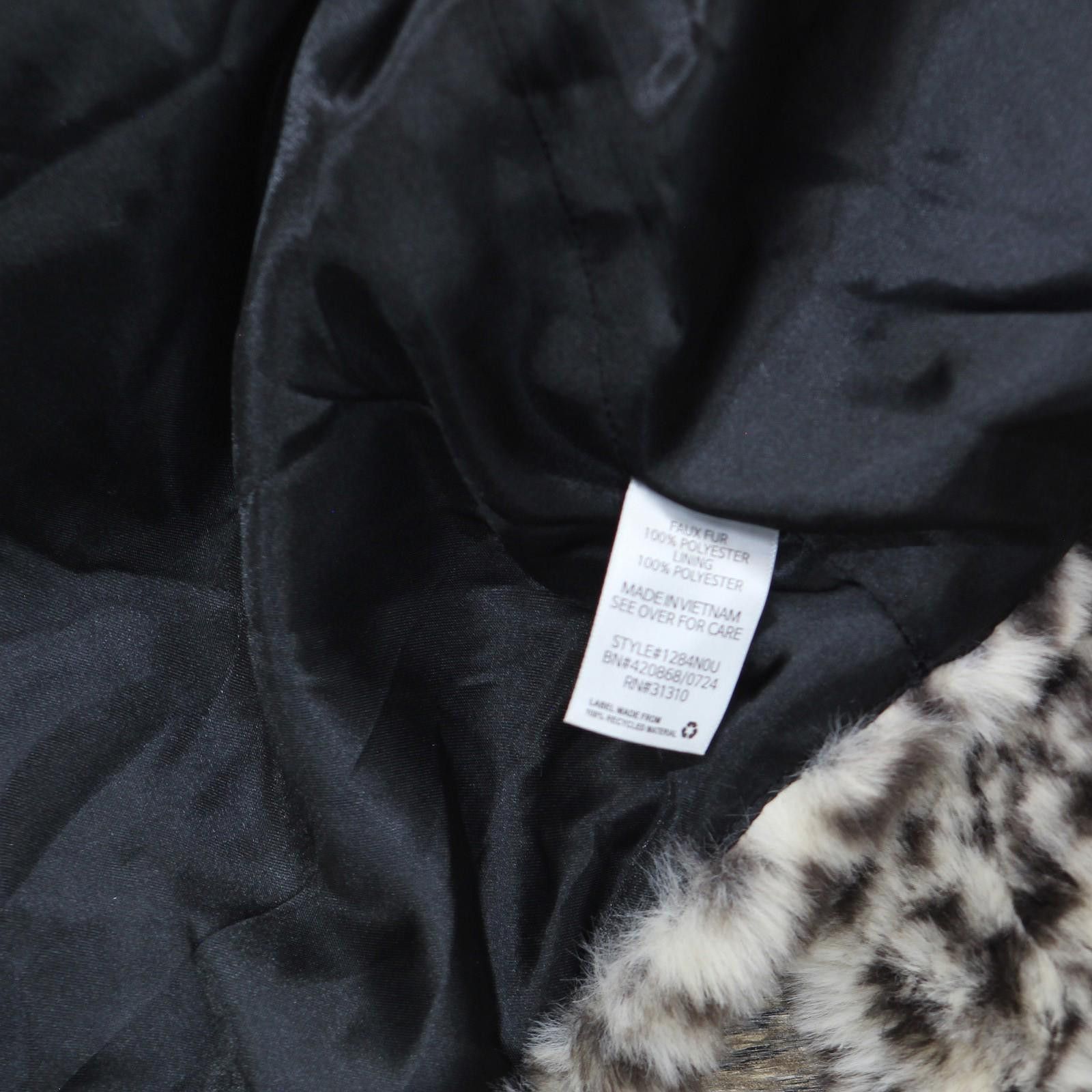 Other Nwt Bcx Animal Print Open-front Faux Fur Shrug Brown 2x Size XXL / US 16-18 / IT 52-54 - 5 Thumbnail