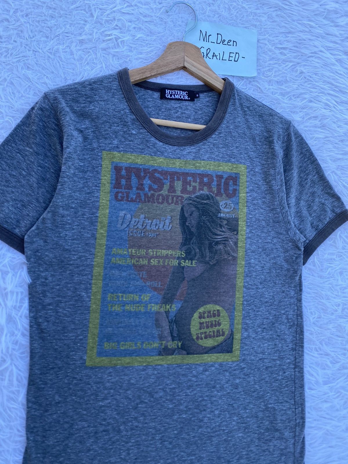 Hysteric Glamour Rare Vintage Hysteric Glamour Amateur Strippers Tee Size US S / EU 44-46 / 1 - 6 Thumbnail