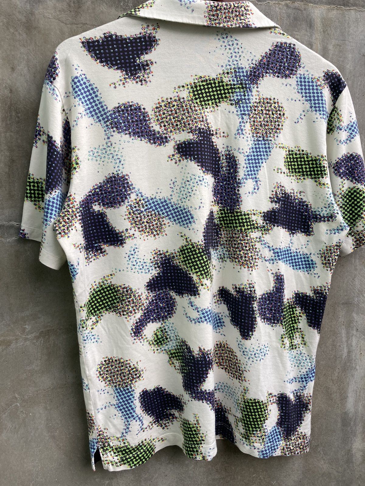 Issey Miyake Printed Polo Shirt Size US M / EU 48-50 / 2 - 5 Thumbnail