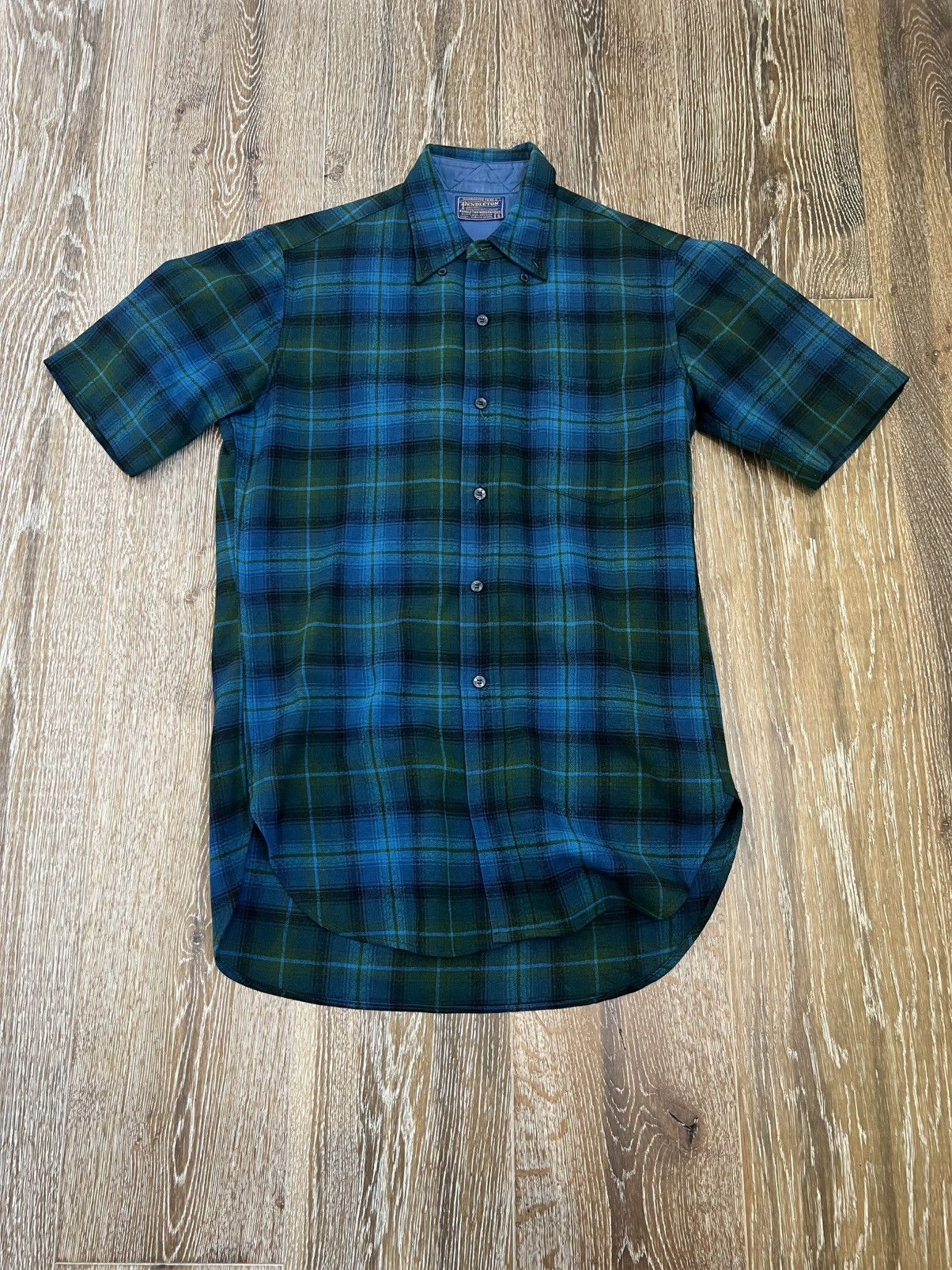 Pendleton Vintage pendleton plaid pattern wool flannel short sleeve Size US S / EU 44-46 / 1 - 1 Thumbnail