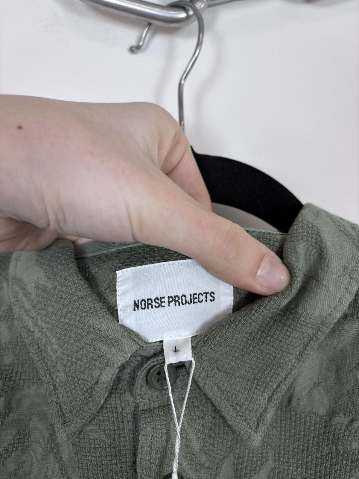 Norse Projects Norse Projects Aaron Garden NWT Men’s Cotton Button Up Shirt Size US L / EU 52-54 / 3 - 13 Thumbnail