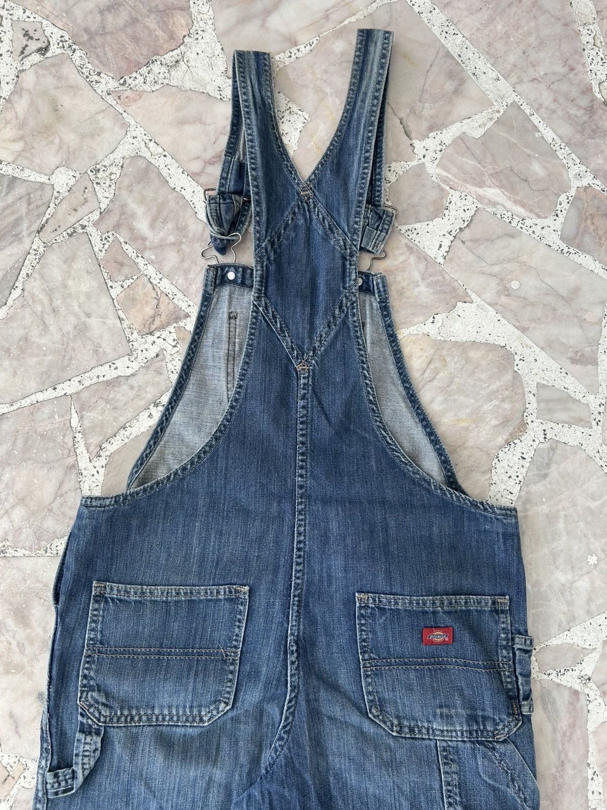 Dickies Dickies Vintage Coverall Denim Middle Pocket Size US 33 - 8 Thumbnail