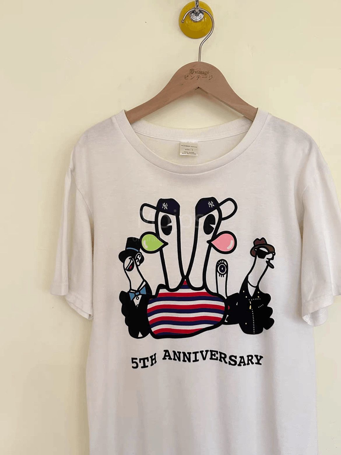 Number (N)ine Sz 3 Number Nine 02SS Beatnik Tee-2508 Size US L / EU 52-54 / 3 - 2 Thumbnail