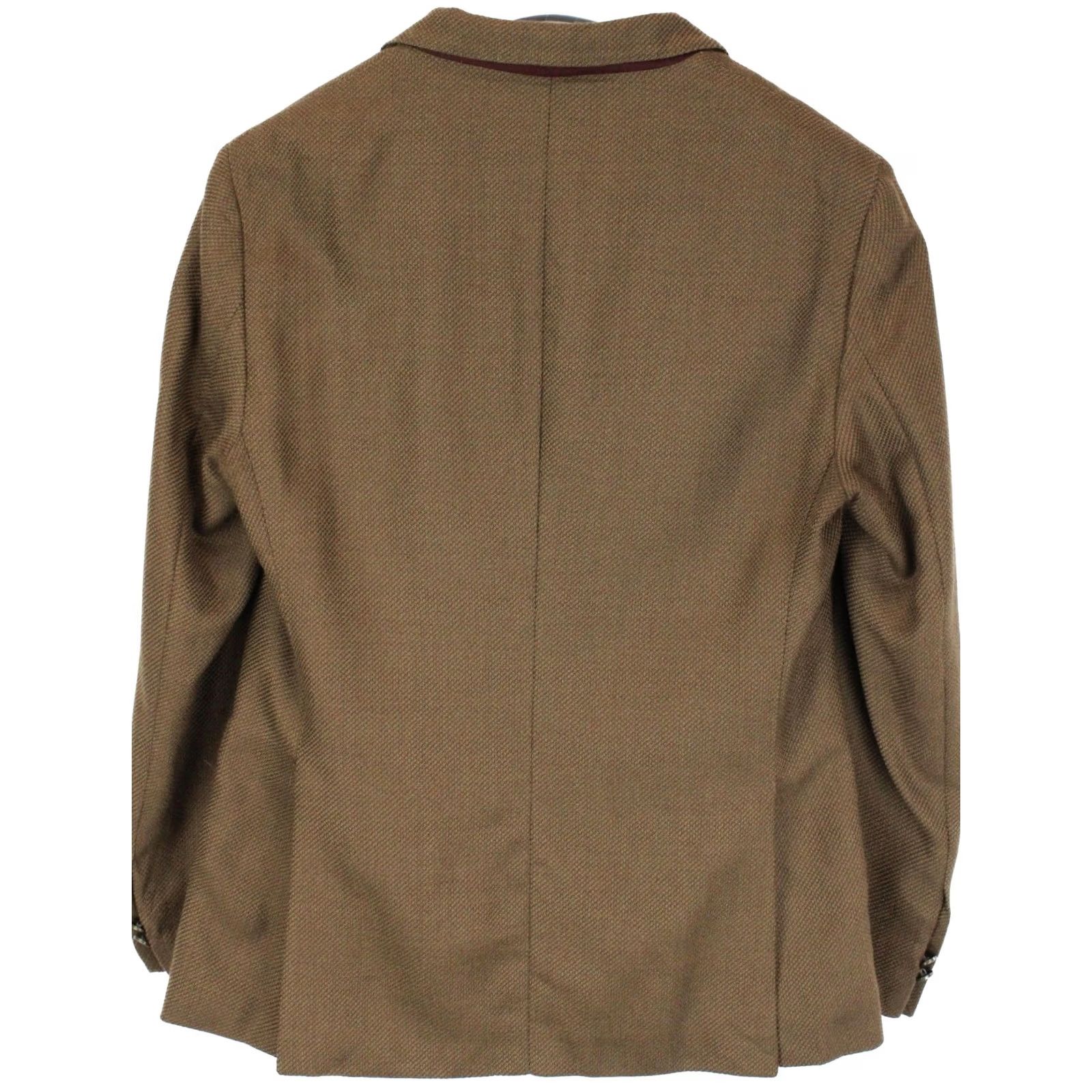 Massimo Dutti Massimo Dutti Blazer Men's US 40 Single Breasted Lined Button Jacket Brown Size 40R - 2 Thumbnail