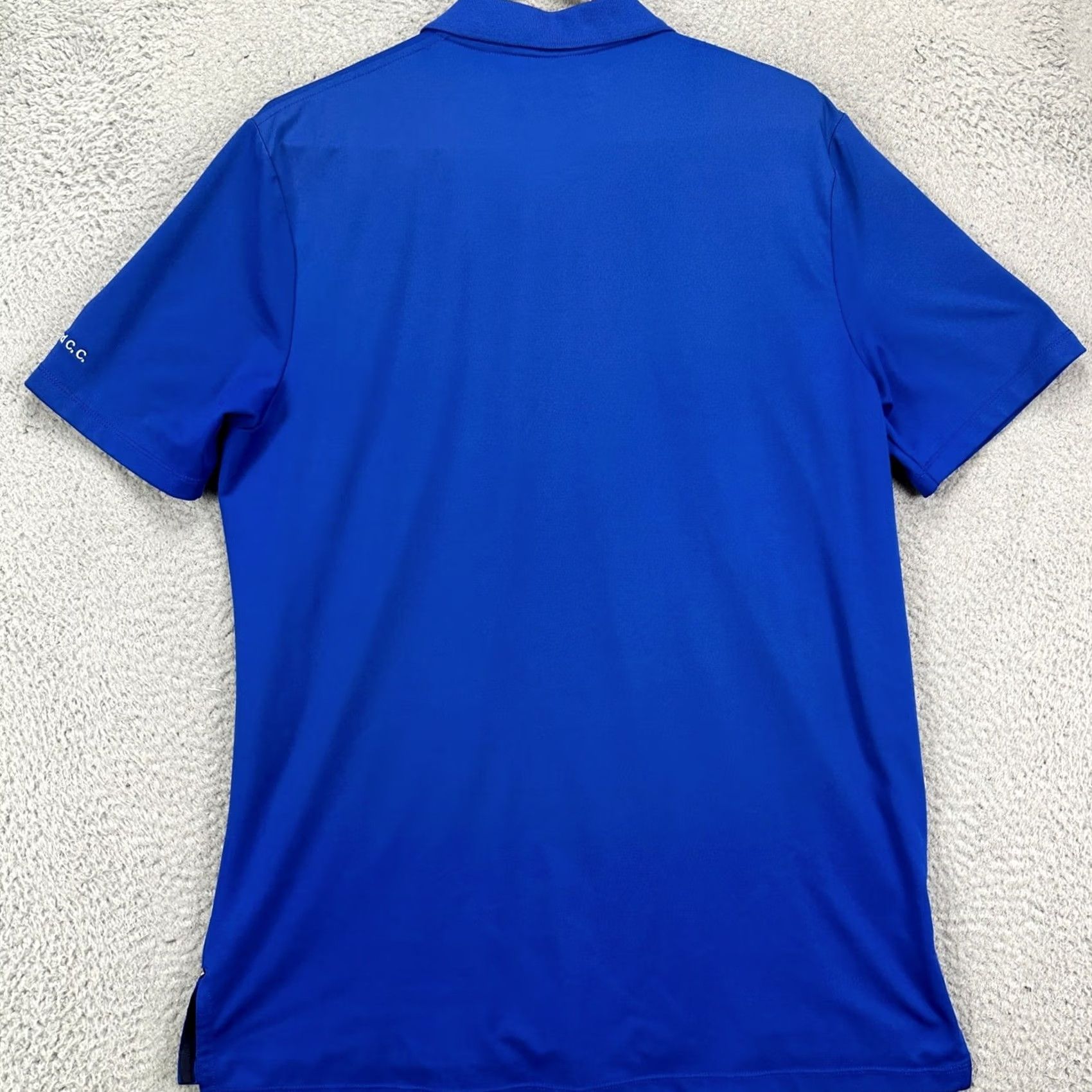 RLX Ralph Lauren VINTAGE RLX Ralph Lauren Men Polo Shirt Medium Blue Rugby Performance Tech Stretch Logo Size US M / EU 48-50 / 2 - 3 Thumbnail