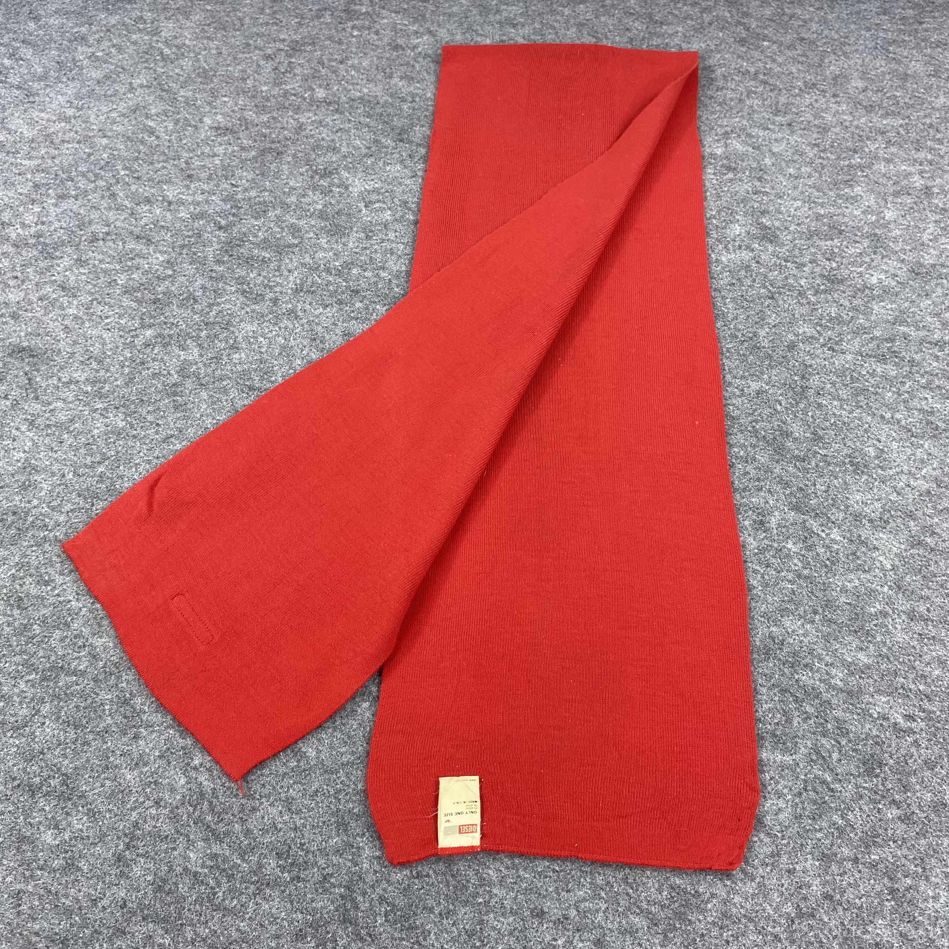 Diesel × Vintage GF10151 Diesel Scarf Neck Wear Muffler Nova Check Size ONE SIZE - 5 Thumbnail