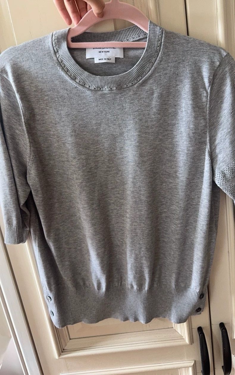 Thom Browne Thom Browne Ms.Half-sleeved Size S / US 4 / IT 40 - 2 Thumbnail