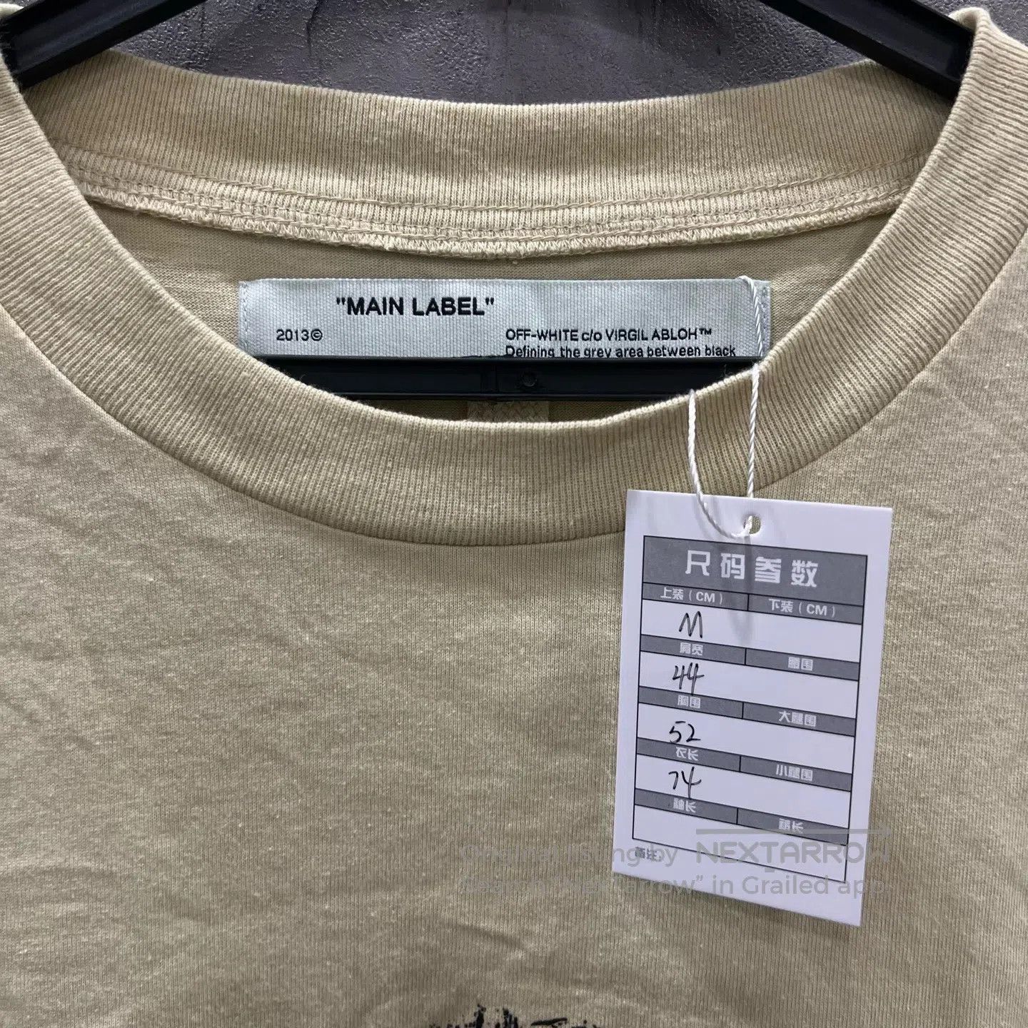 Other OFF-WHITE OW Rock Climbing Short Sleeve| Size US M / EU 48-50 / 2 - 3 Thumbnail