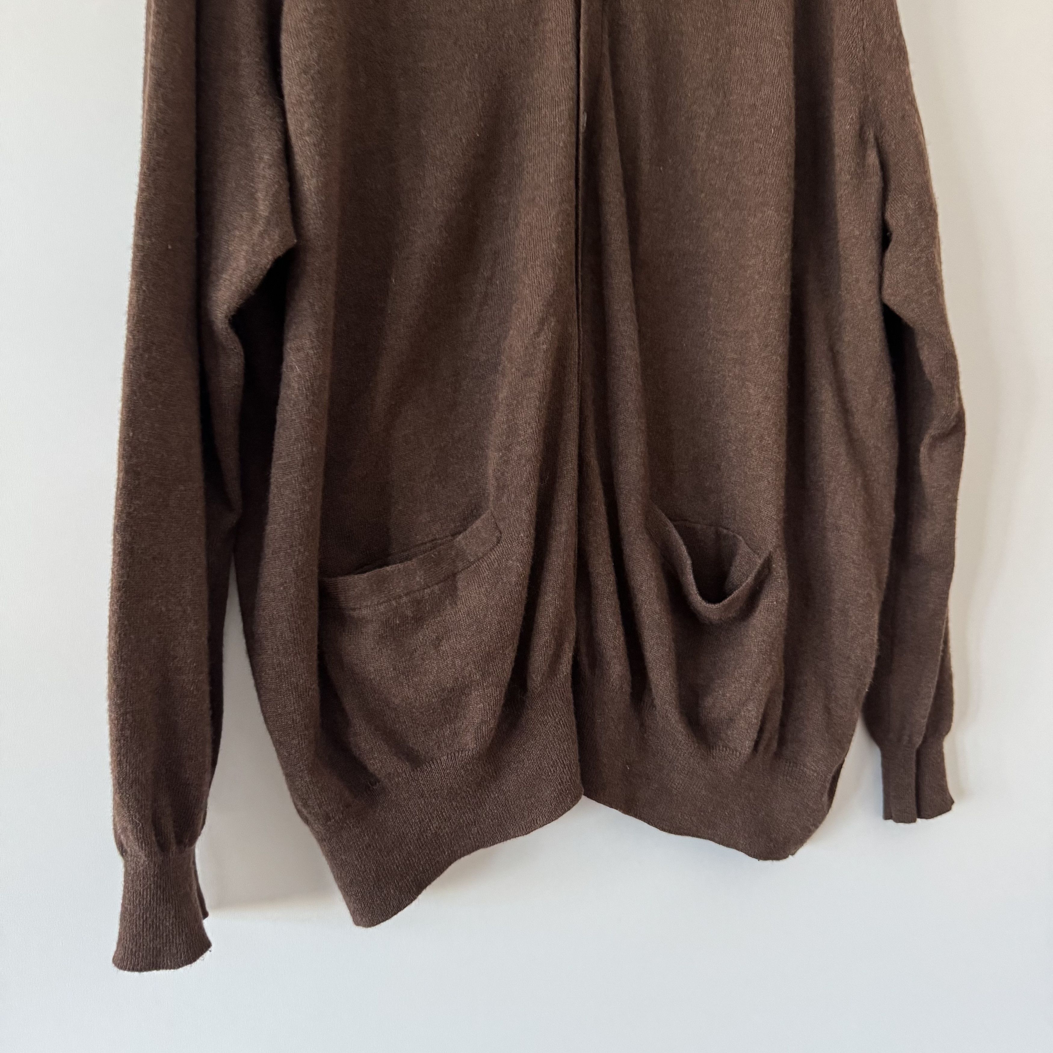 Polo Ralph Lauren Polo By Ralph Lauren Wool Brown Cardigan 3XL Size US XXL / EU 58 / 5 - 5 Thumbnail