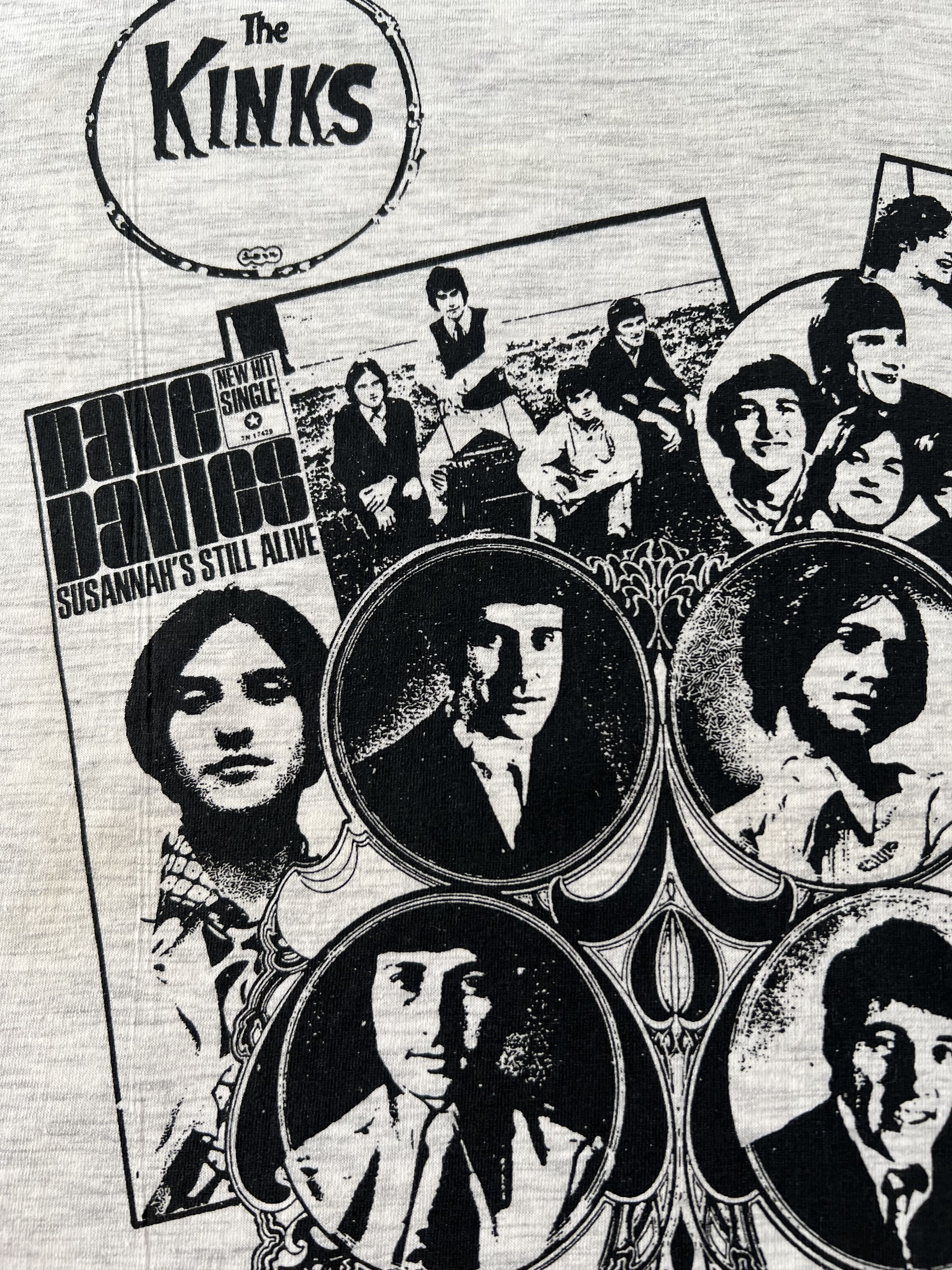 Band Tees Vintage 90s The Kinks Dave Davies Susannah's Still Alive Tee Size US XL / EU 56 / 4 - 4 Thumbnail