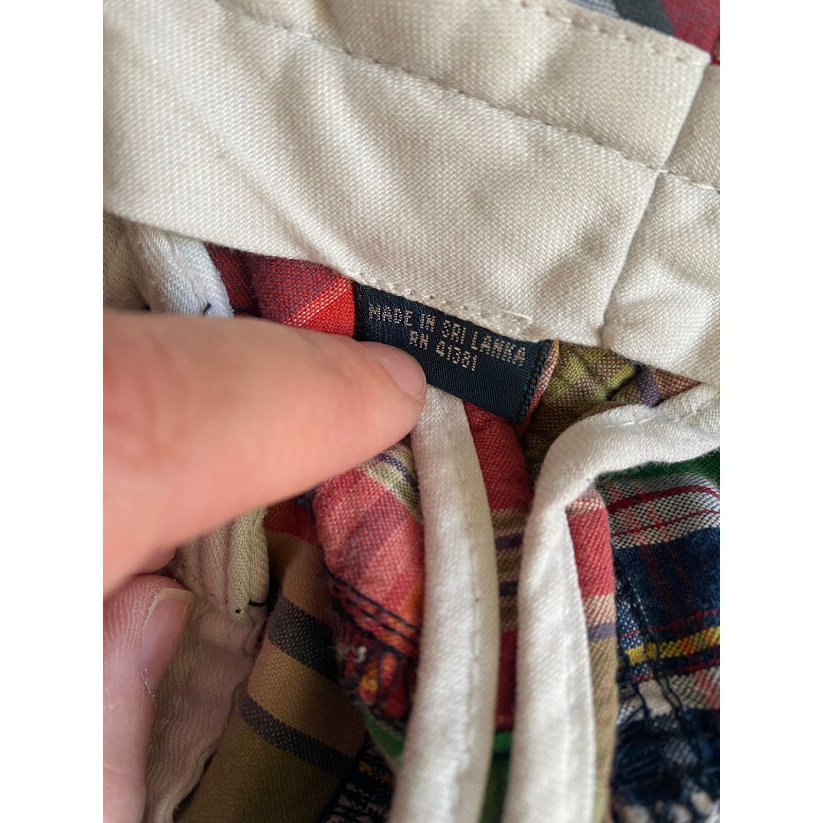 Ralph Lauren Ralph Lauren 90s madras plaid patchwork shorts size 35** Size US 35 - 5 Thumbnail