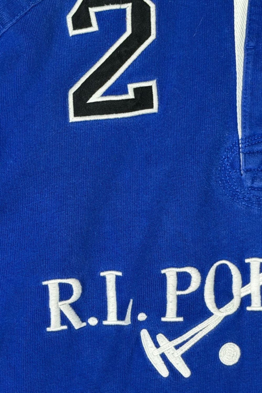 Polo Ralph Lauren 2008 Polo Ralph Lauren Switzerland Rugby Shirt Size US L / EU 52-54 / 3 - 10 Thumbnail