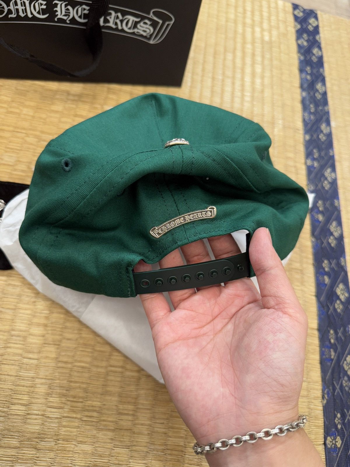 Chrome Hearts chrome hearts matty boy space patch leather cap Size ONE SIZE - 2 Thumbnail