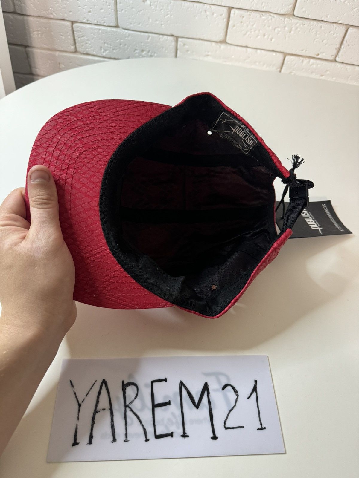 Publish Publish made in USA 5 panel cap hat Size ONE SIZE - 3 Thumbnail