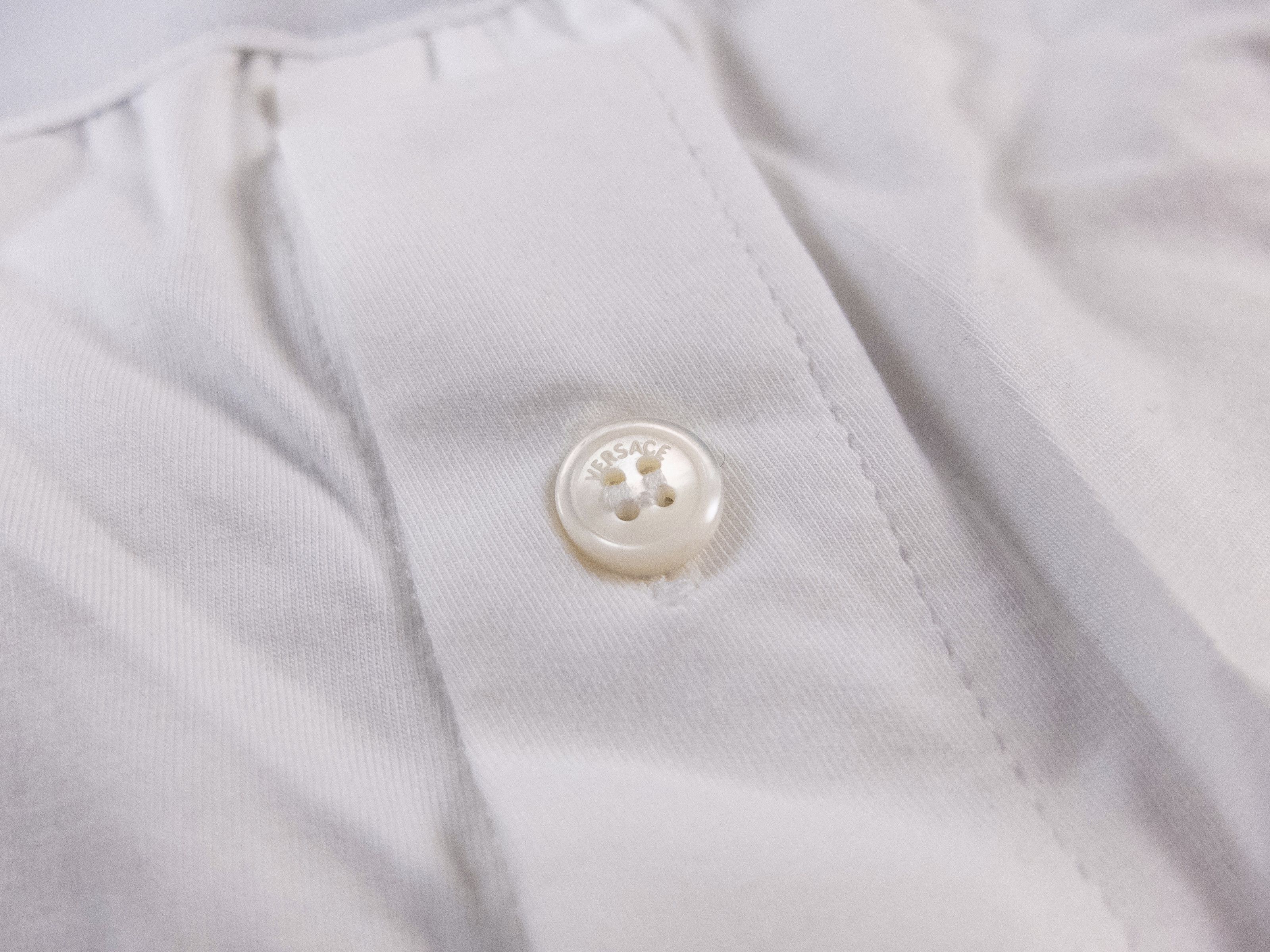 Versace 2 x VERSACE white crystal signature waistband boxer shorts 5 Size 34 - 6 Thumbnail
