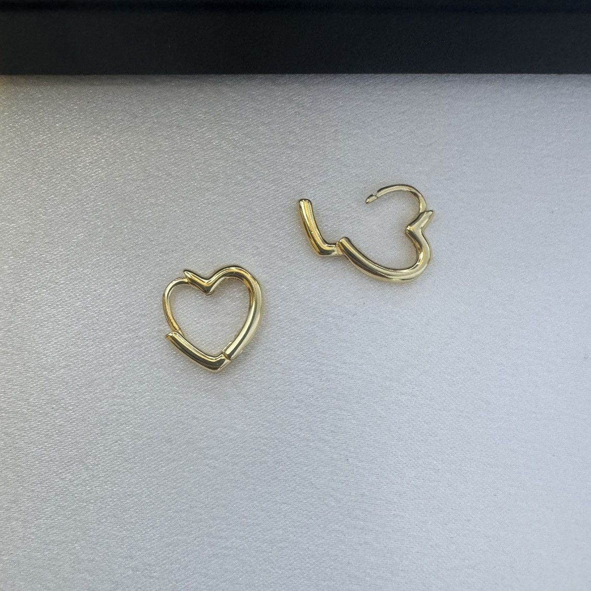 Designer Love Heart Stud Earrings for Women Size ONE SIZE - 3 Thumbnail