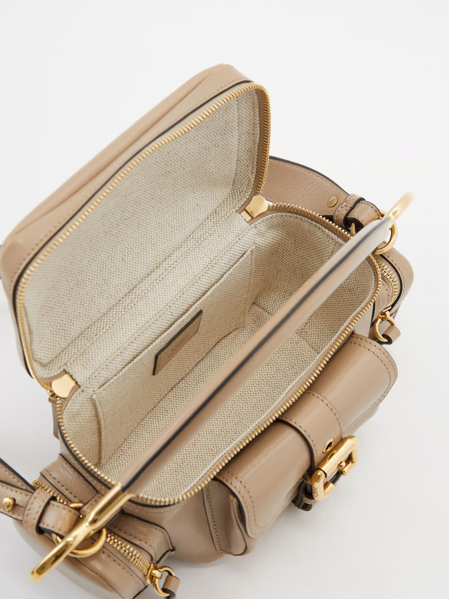 Chloe o1loc1c11125 Size: OS / Camera Small Bag in Boyish Brown Size ONE SIZE - 6 Thumbnail