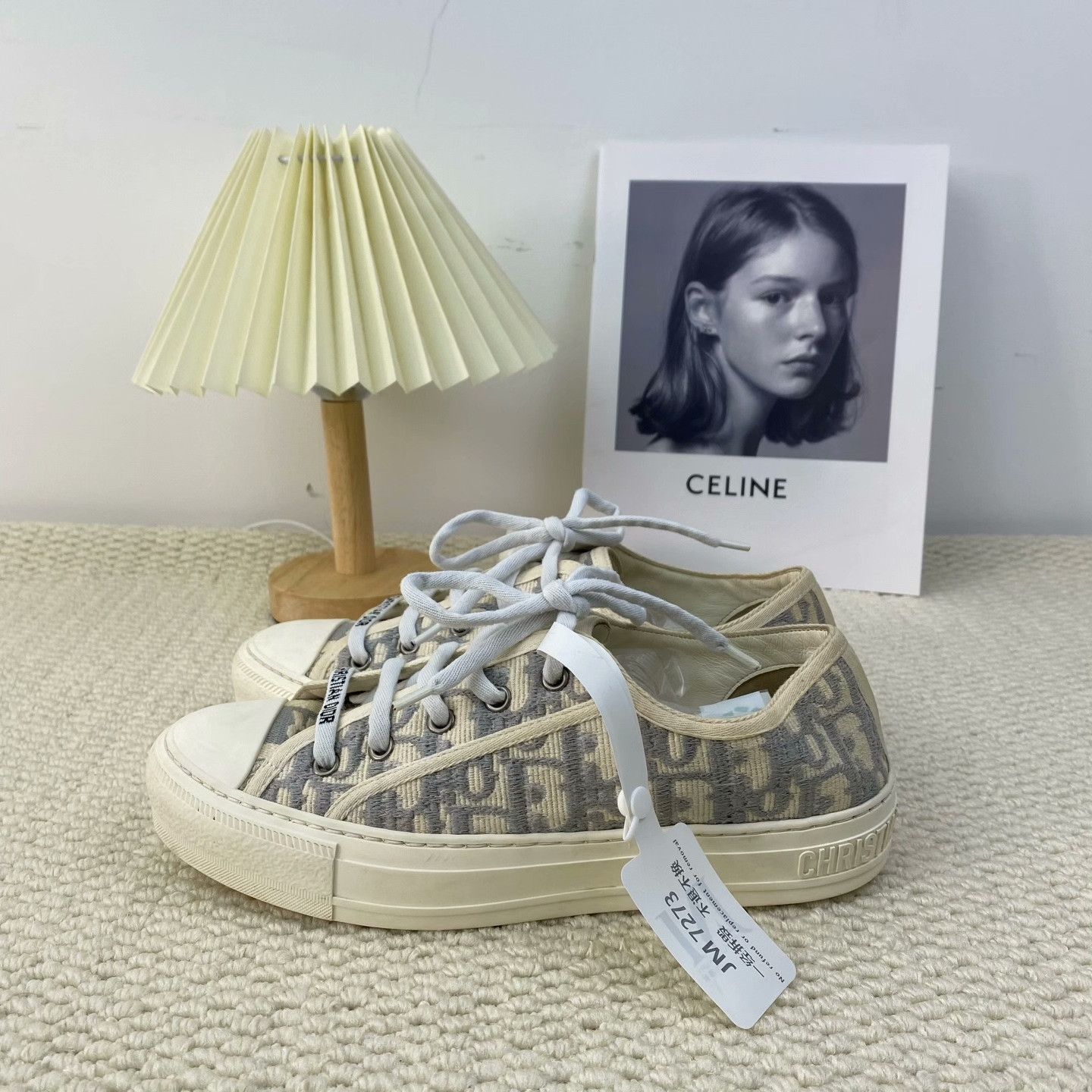 Dior Dior Lowtop Sneakers us_8 Women Size US 8 / IT 38 - 1 Thumbnail