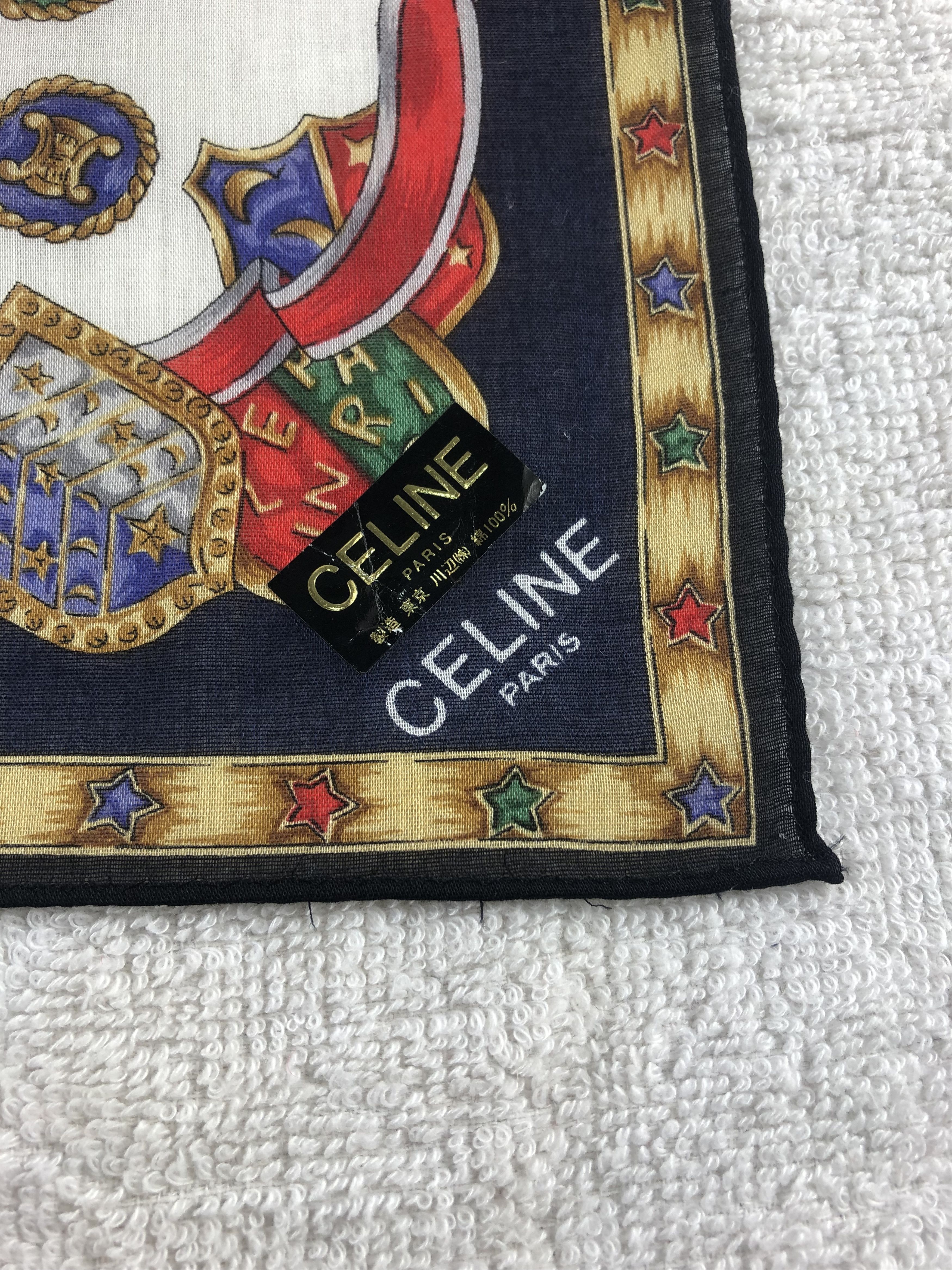 Celine Celine Handkerchief / Bandana / Neckerchief Size ONE SIZE - 5 Thumbnail