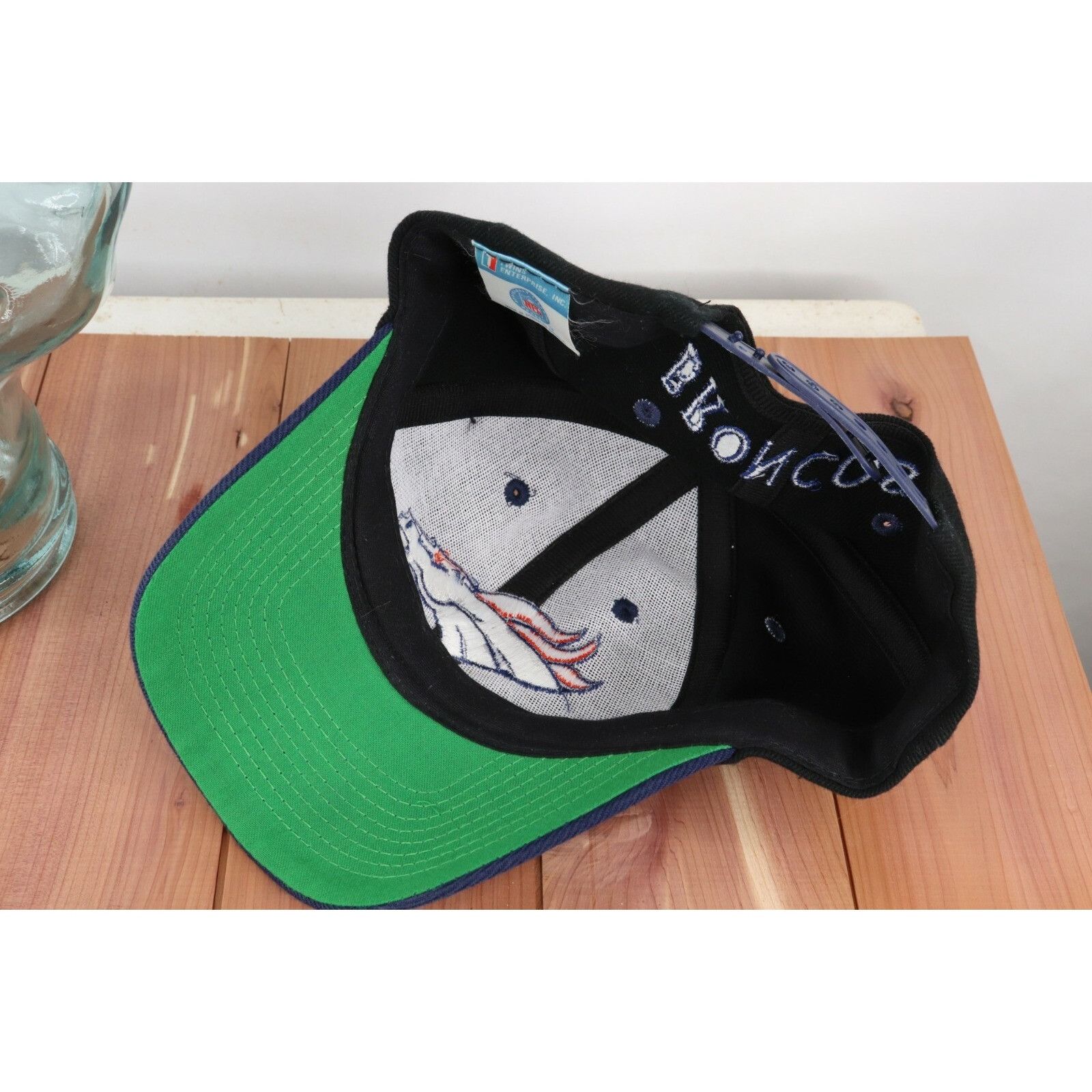 Vintage Vintage 90s Denver Broncos Spell Out Football Snapback Hat Size ONE SIZE - 6 Thumbnail