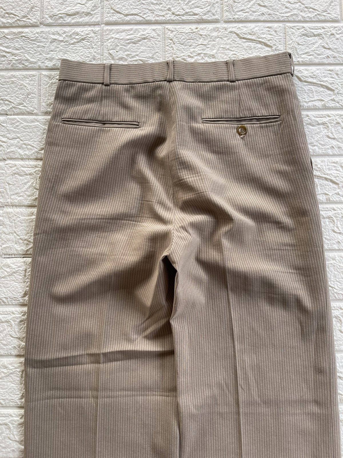 Christian Dior Monsieur Slack Vintage Monsieur Casual Wide Leg Pants Size 30" / US 8 / IT 44 - 17 Thumbnail