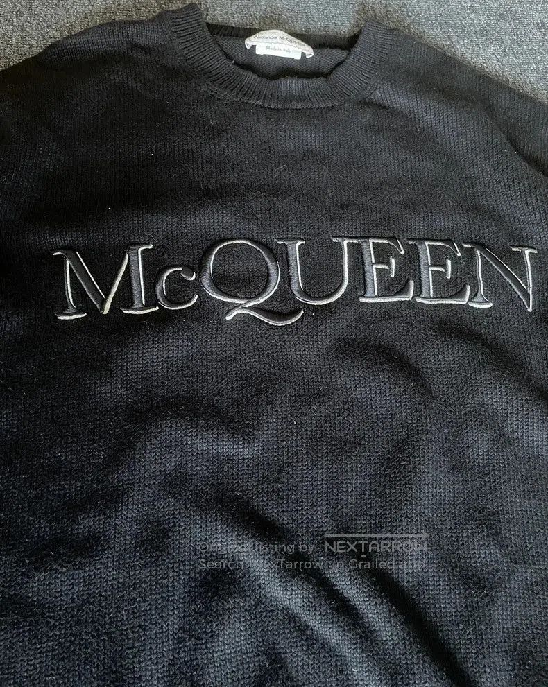 Alexander McQueen Alexander McQueen Black Sweater. Size US L / EU 52-54 / 3 - 3 Thumbnail