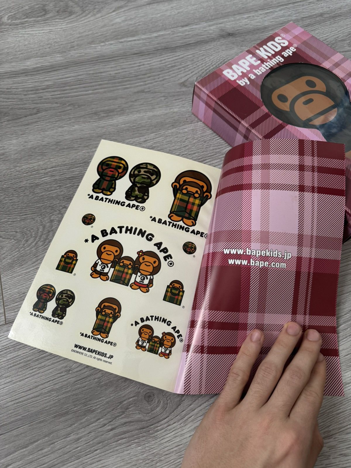 Bape Bape magasine Winter 2008 collection stickers + lunchbox Size ONE SIZE - 3 Thumbnail