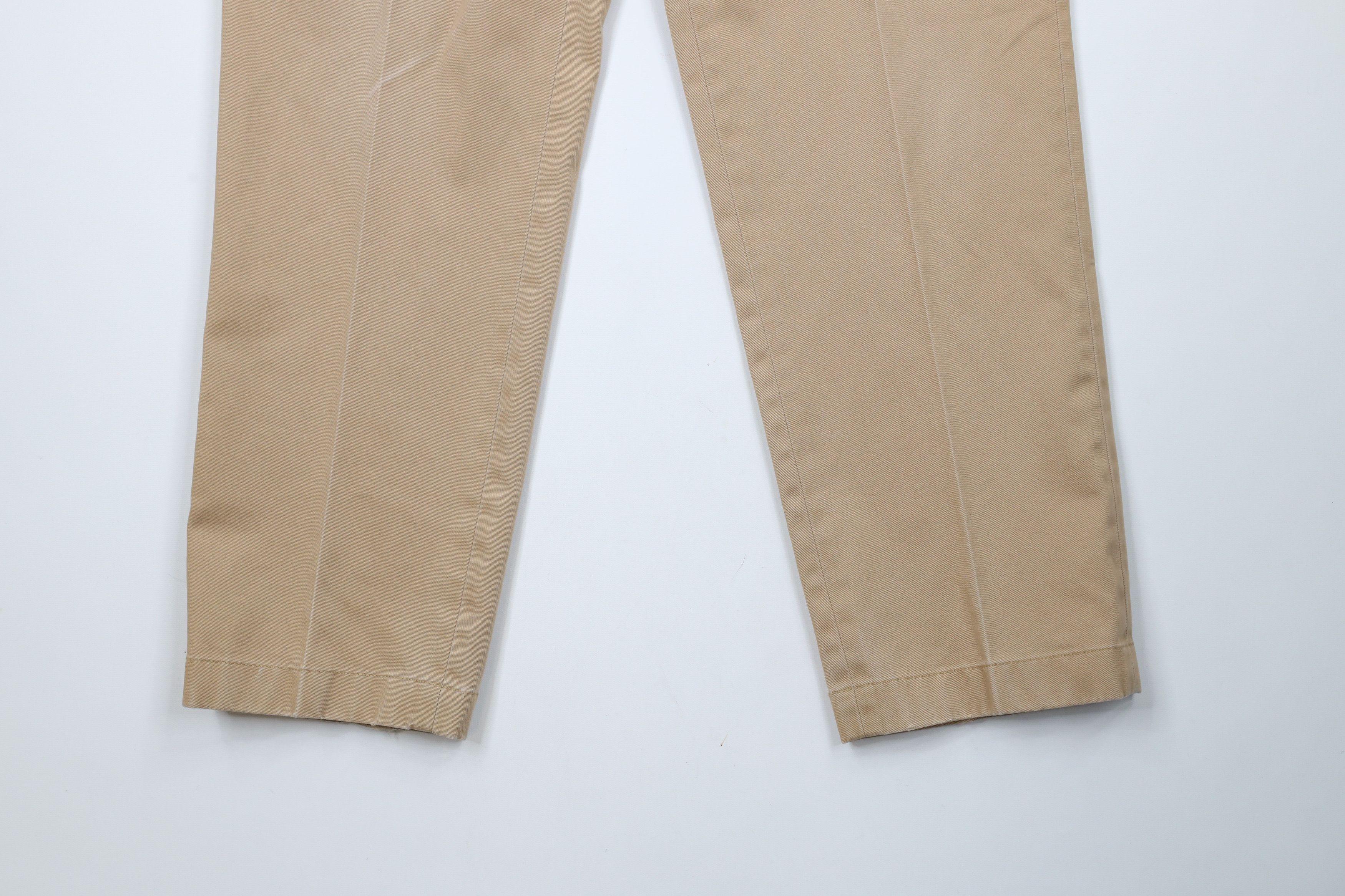 Brooks Brothers × Vintage Vintage Brooks Brothers Clark Advantage Chino Pants Beige Size US 37 - 4 Thumbnail