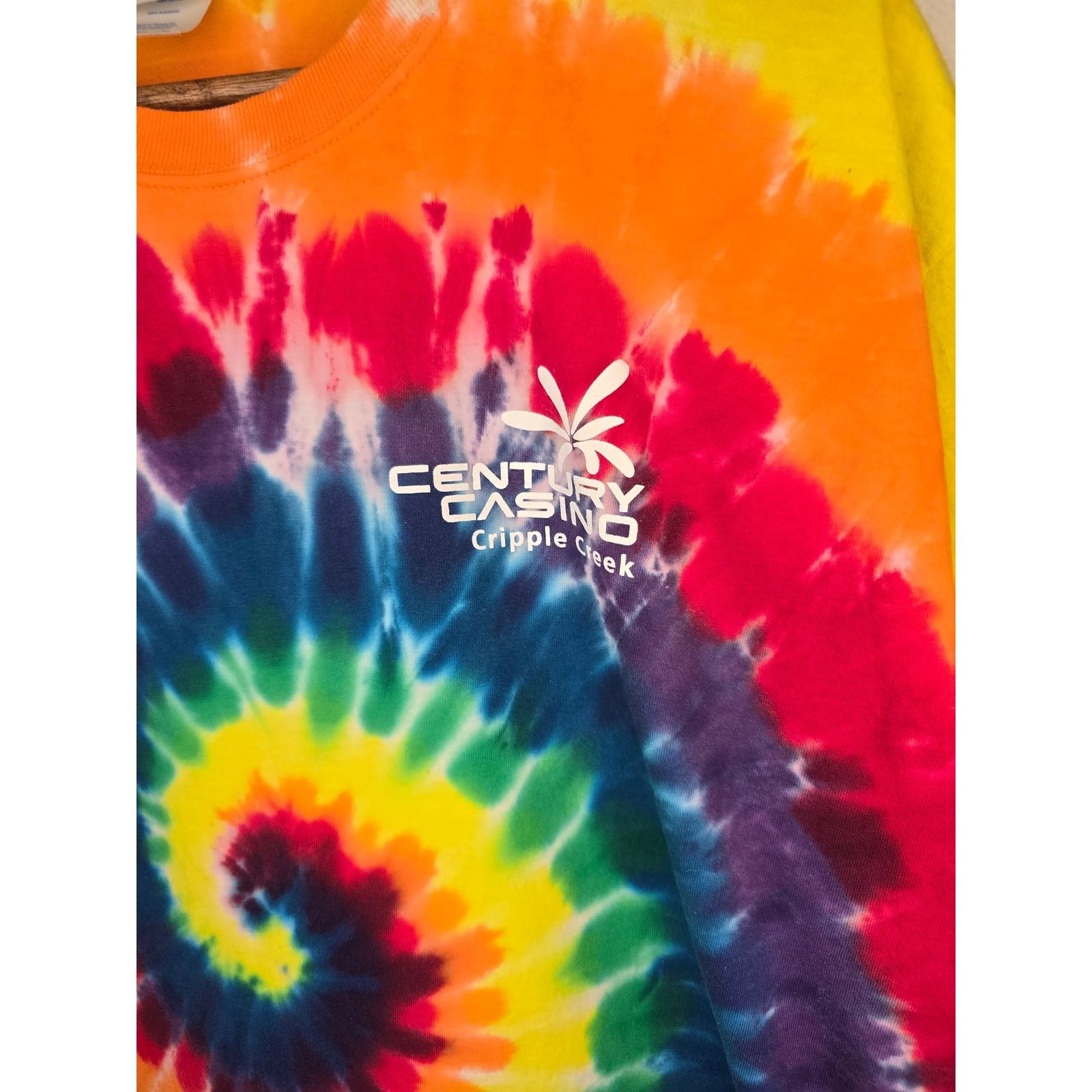Other Cripple Creek Century Casino Shirt Colorado Tye Dye XL Tee Size US XL / EU 56 / 4 - 3 Thumbnail