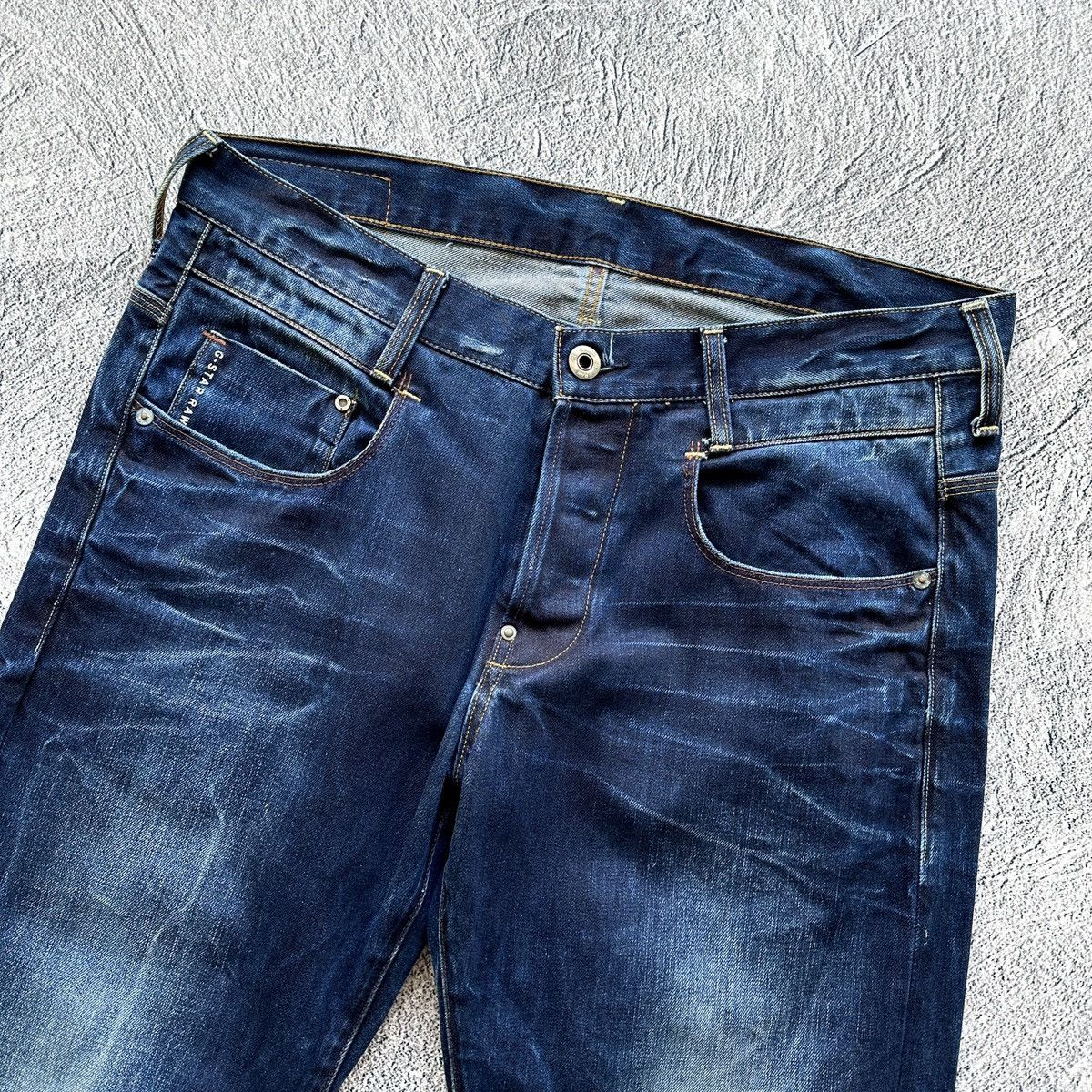G-Star Men’s Jeans G-Star Raw New Radar Low Loose Blue Size: 34/32 Size US 34 / EU 50 - 7 Thumbnail