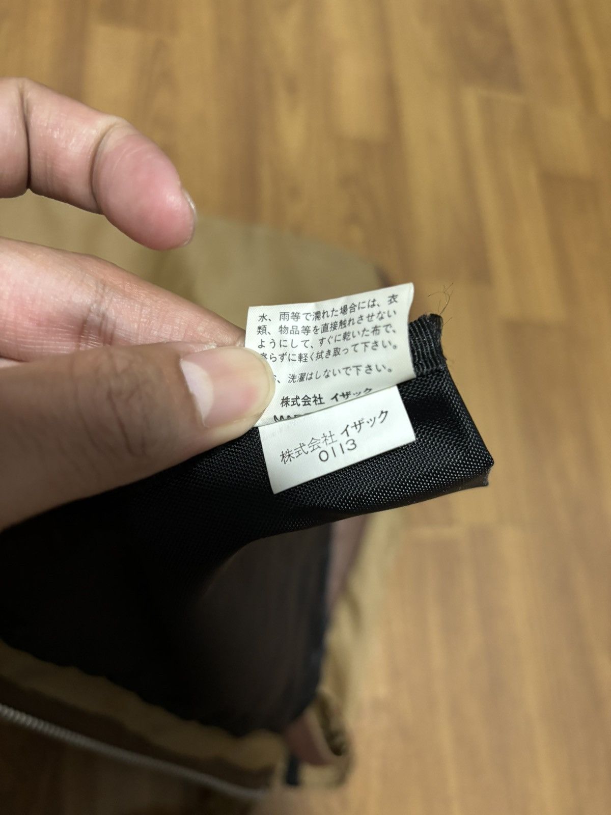 If Six Was Nine Rare Yohji Yamamoto Y’SACCS Tote Bag Size ONE SIZE - 12 Thumbnail