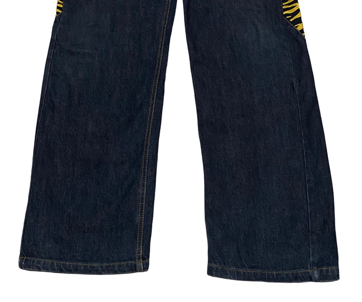 14th Addiction Very Rare Vintage Japanese Brand Sukajan Baggy Jeans 1990s Size US 33 - 5 Thumbnail